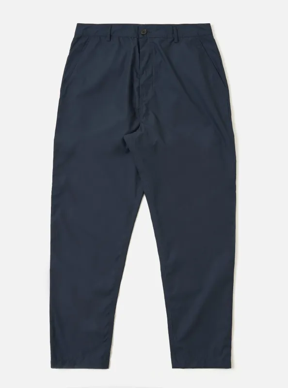 Navy Recycled Polytech Military Chino sold by Universal Works