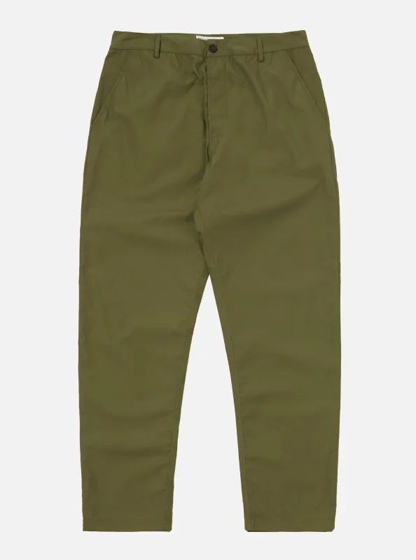 Olive Recycled Polytech Military Chino sold by Universal Works