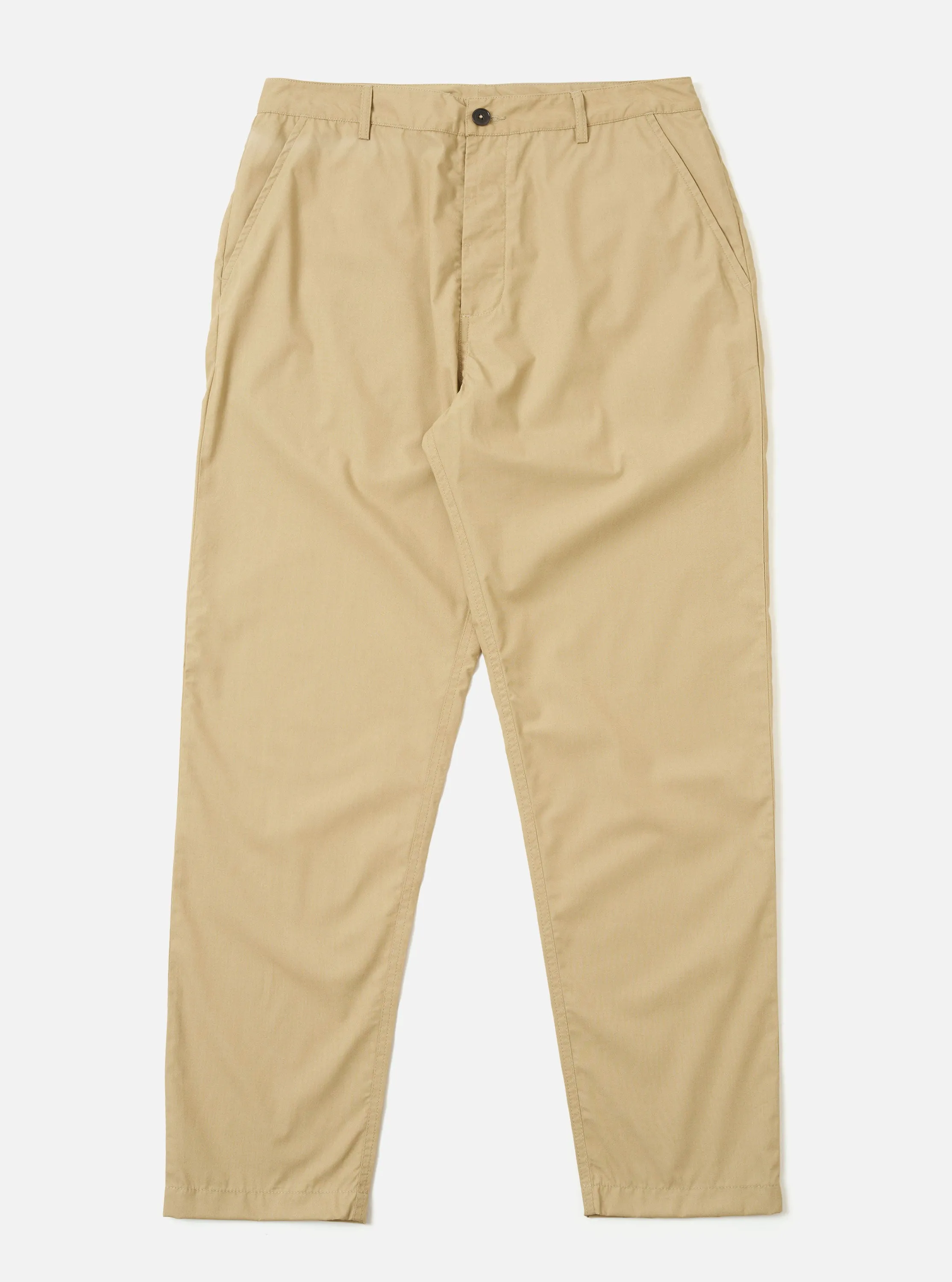 Sand Recycled Polytech Military Chino sold by Universal Works