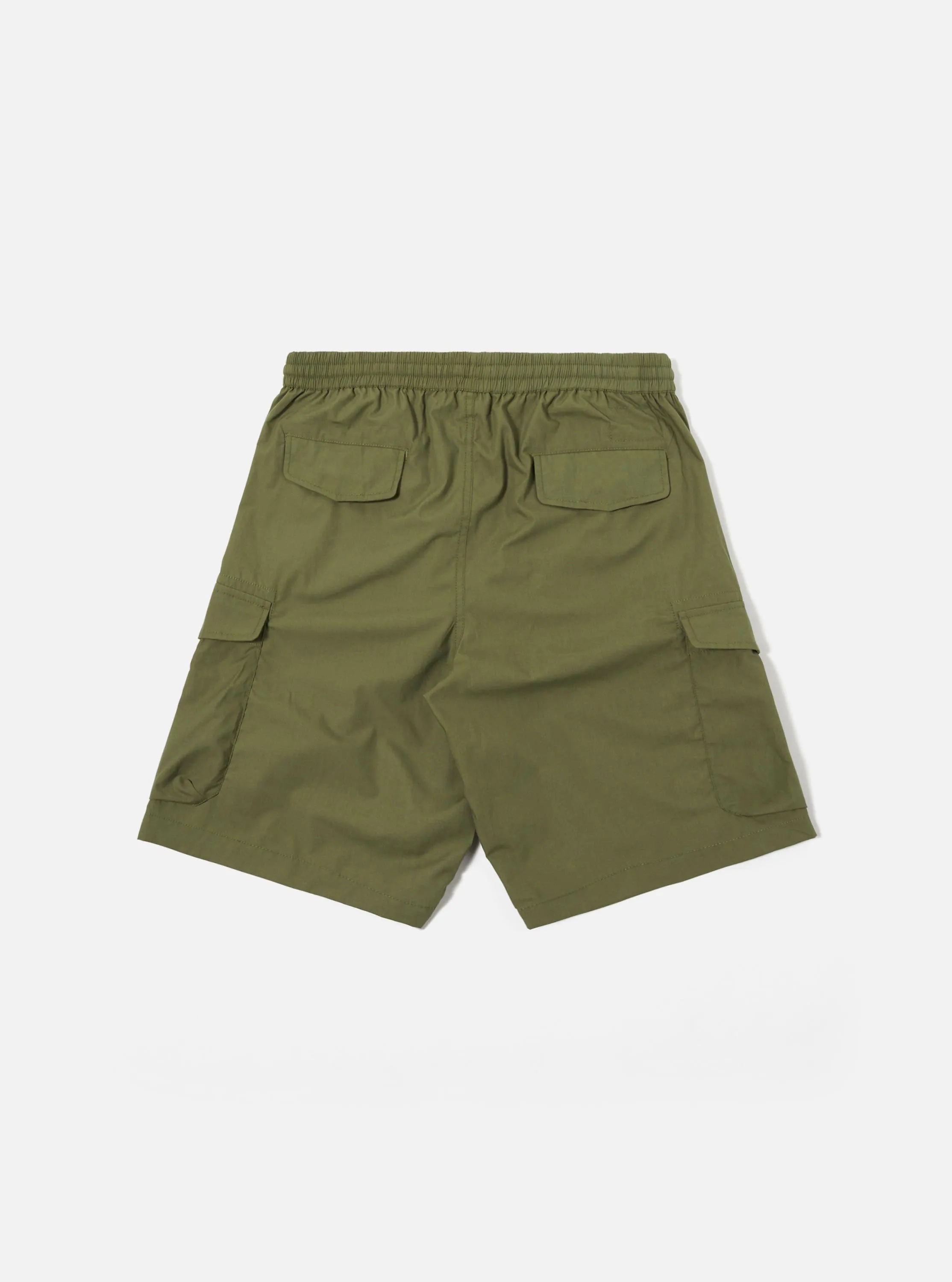 Olive Recycled Polytech Parachute Short sold by Universal Works product image thumbnail 3