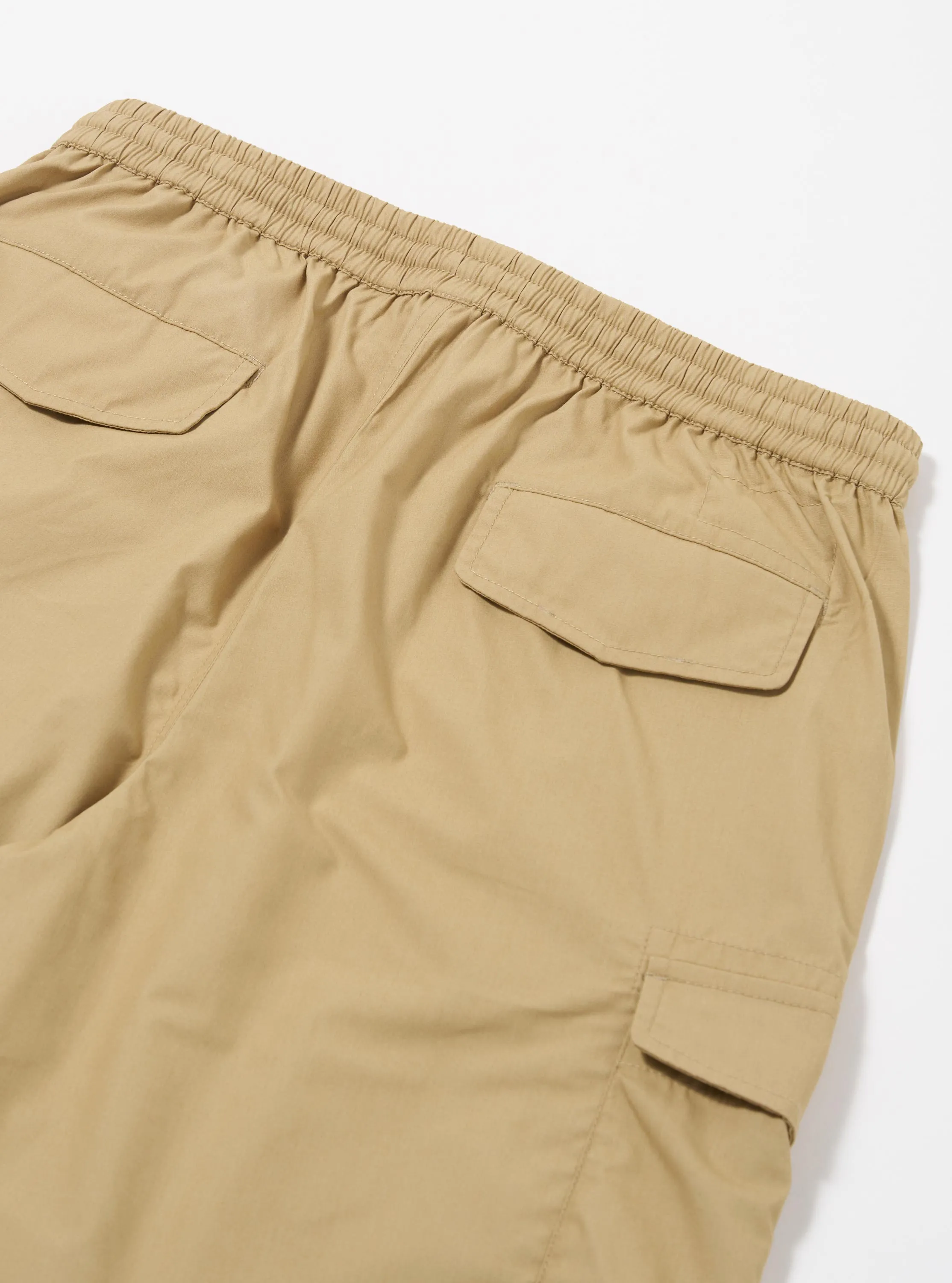 Sand Recycled Polytech Parachute Short sold by Universal Works product image thumbnail 4