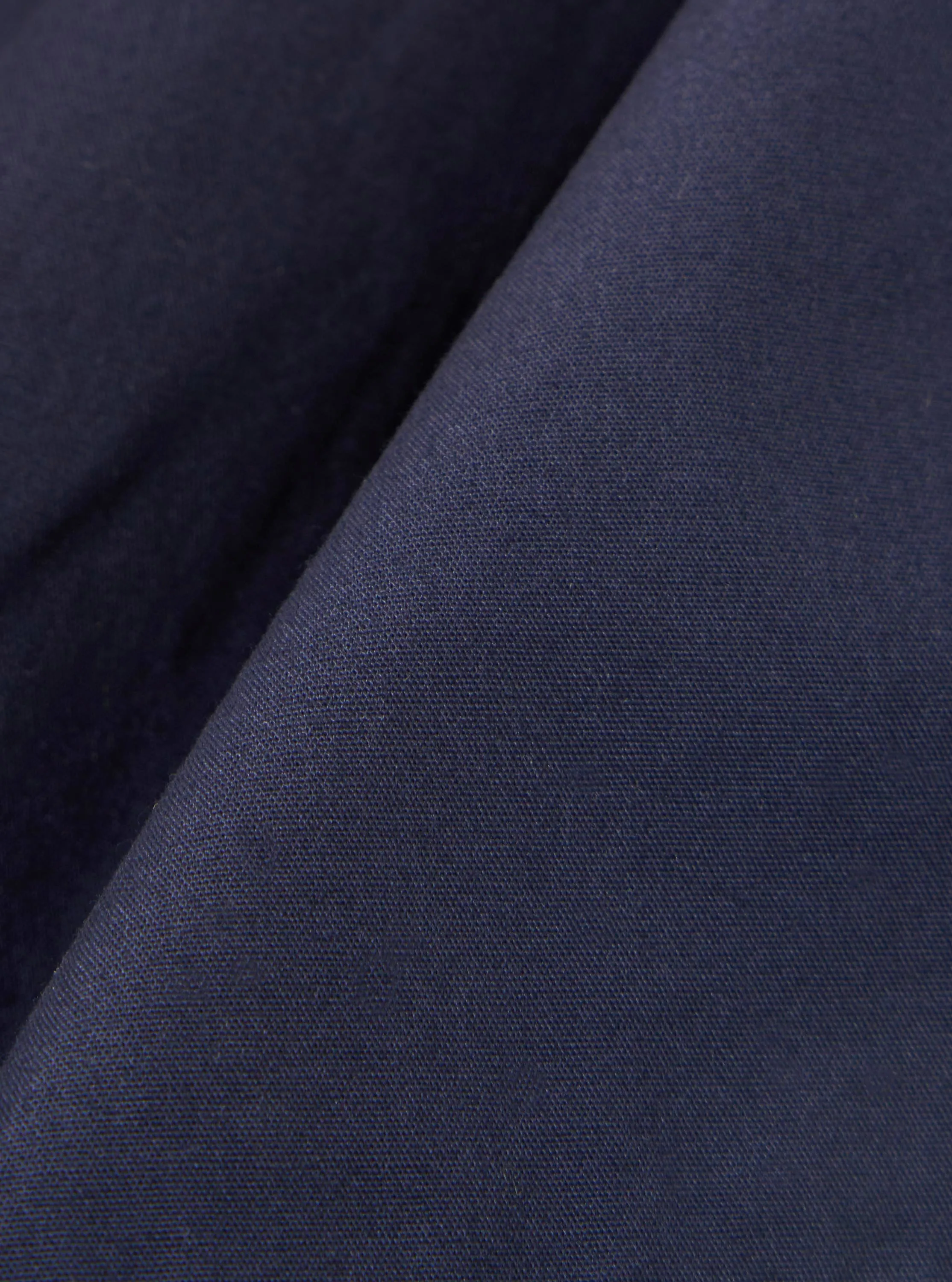 Navy Peached Poplin Pleated Track Short sold by Universal Works product image thumbnail 2