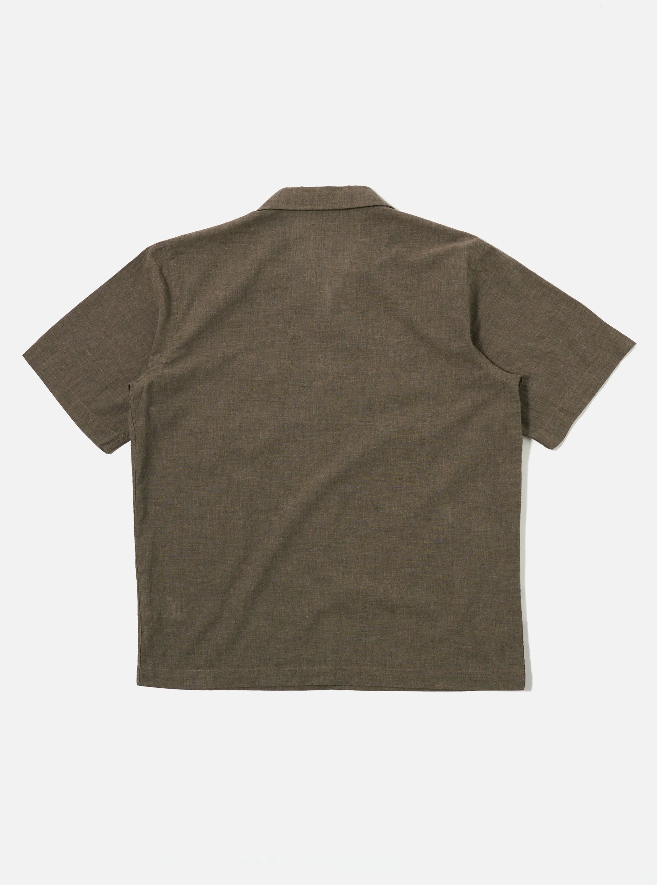 Brown Fine Organic Cotton Sal Road Shirt sold by Universal Works product image thumbnail 3