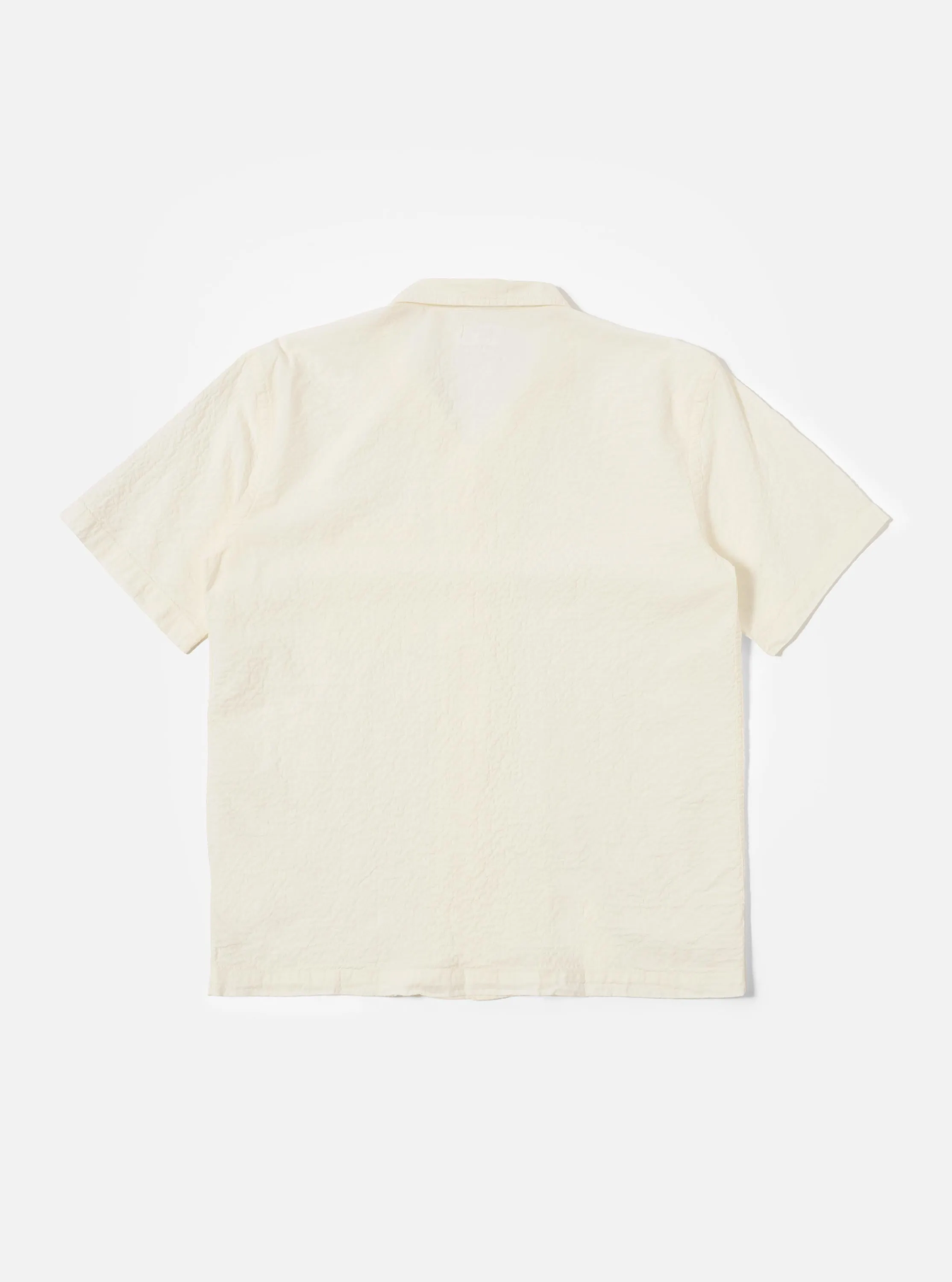 Ecru Arten Seersucker Road Shirt sold by Universal Works product image thumbnail 3