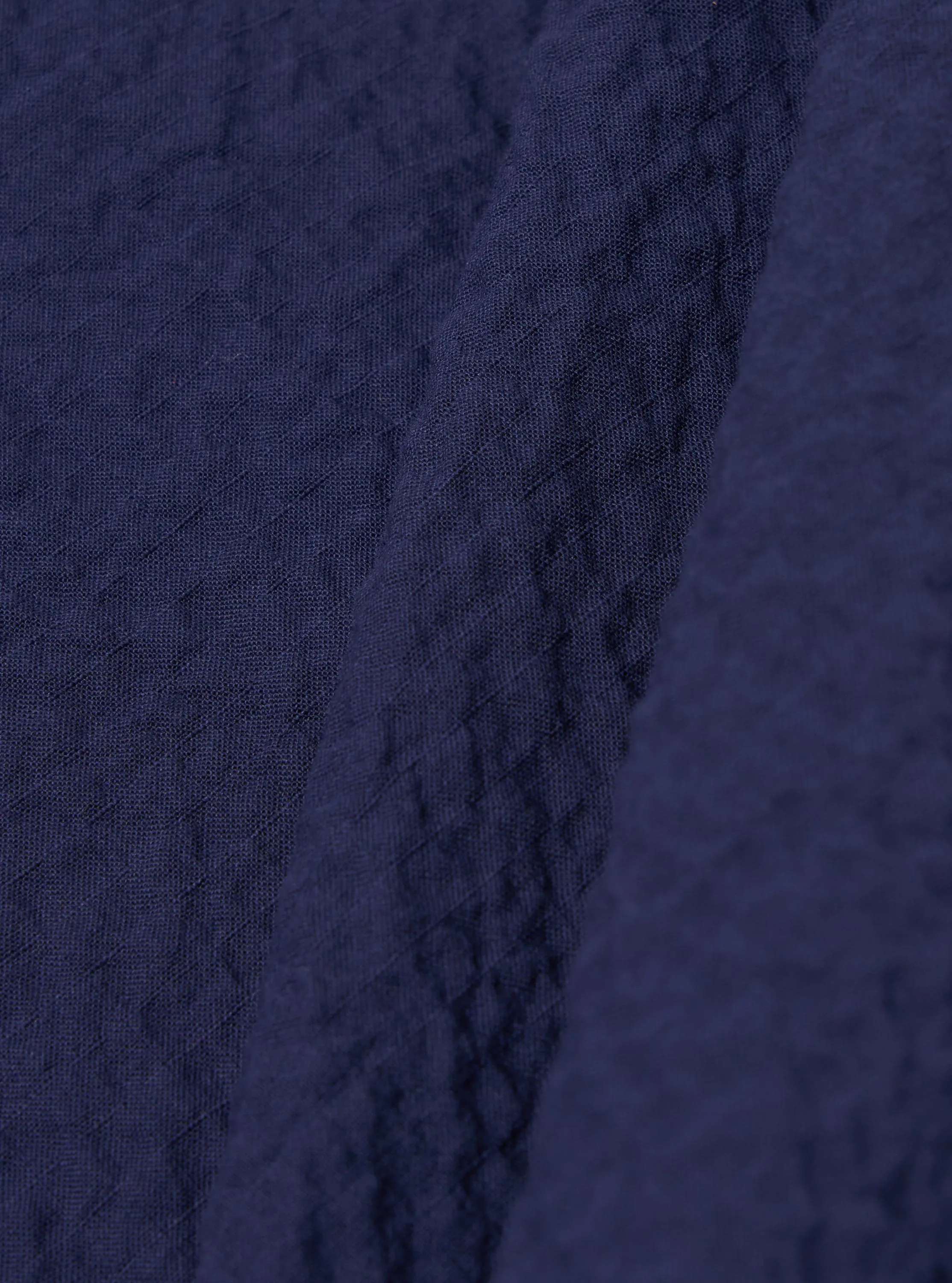 Navy Arten Seersucker Road Shirt sold by Universal Works product image thumbnail 2