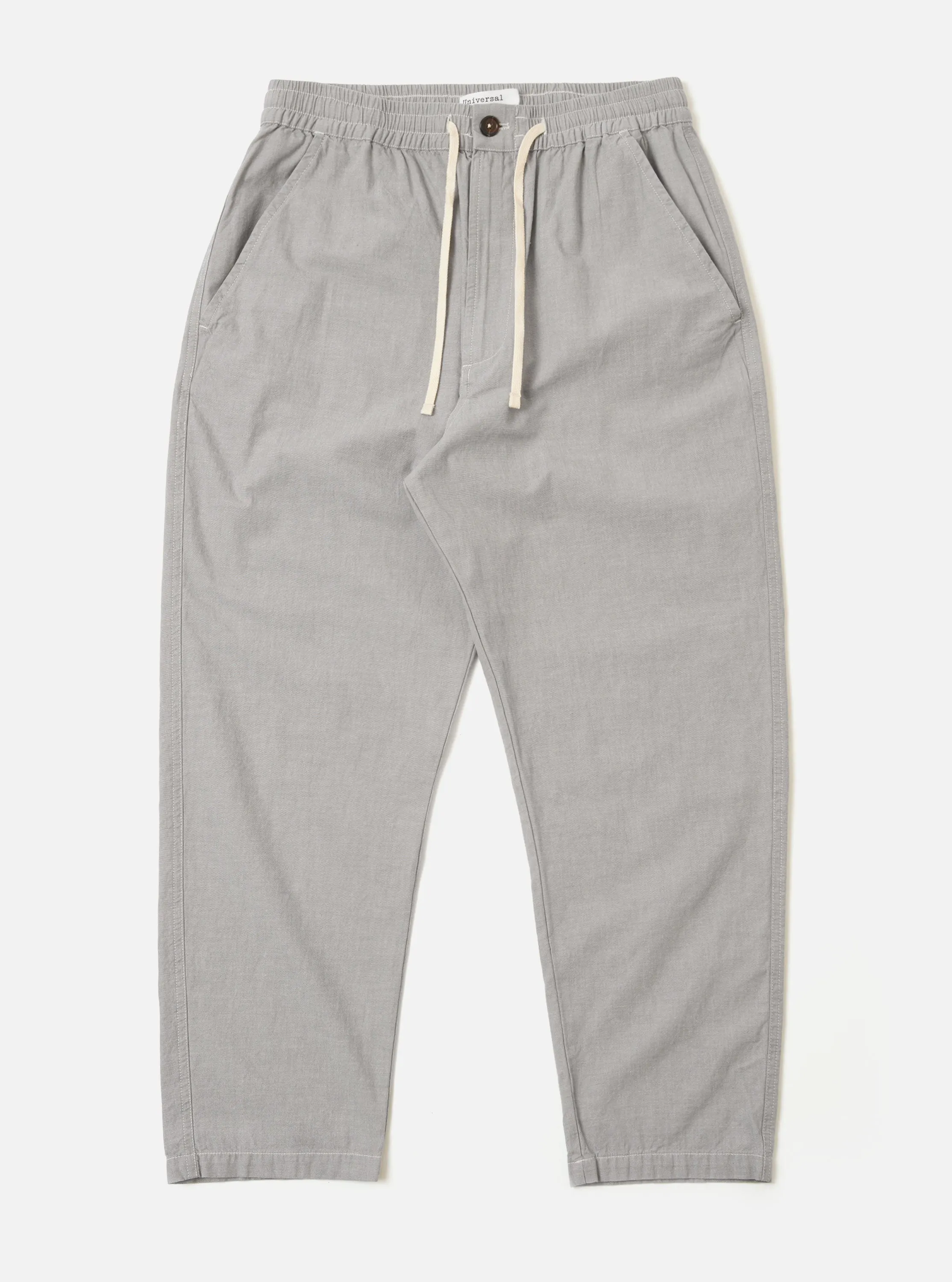 Grey Izumi Cotton Hi Water Trouser sold by Universal Works