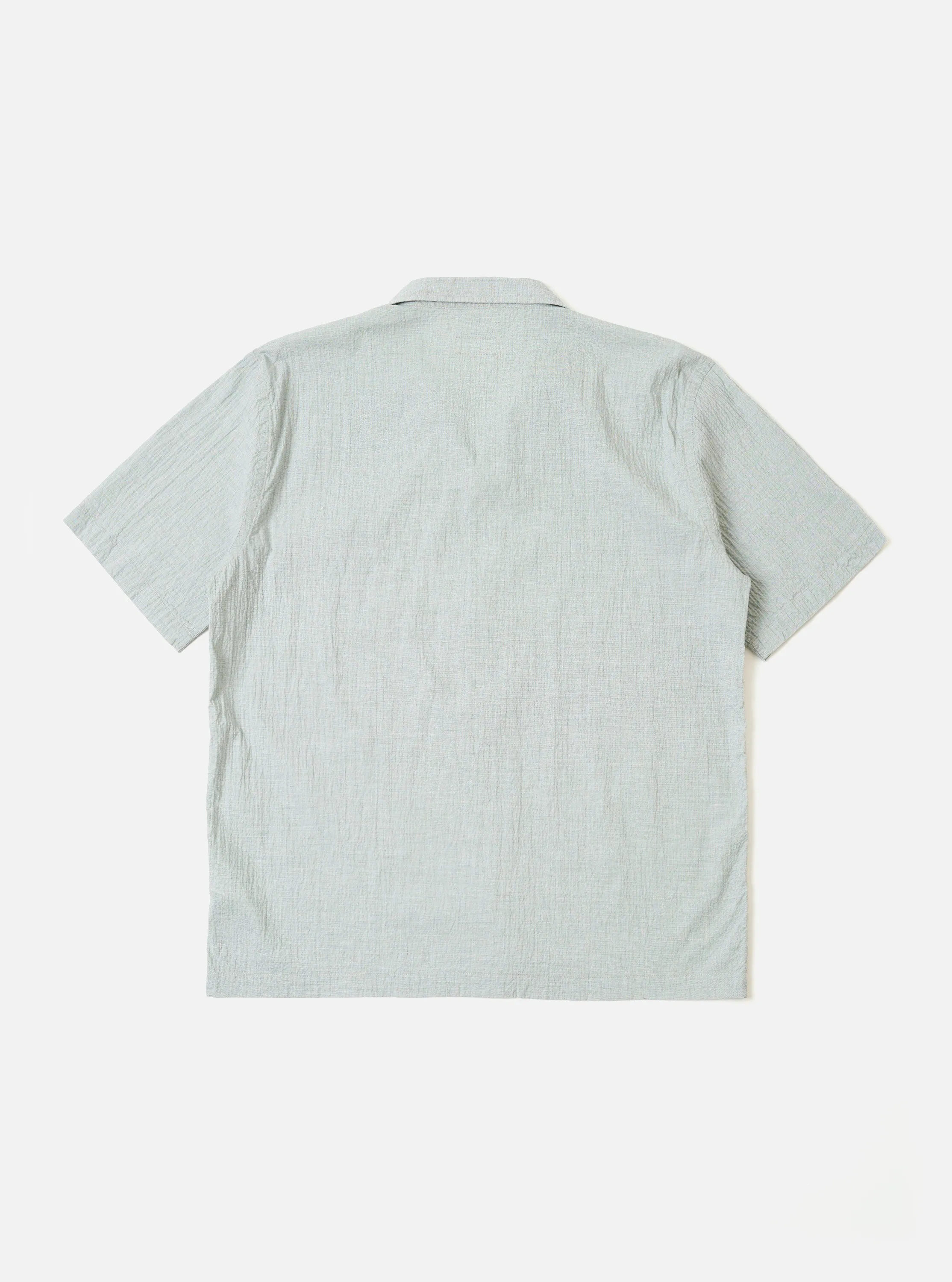 Green Seersucker Road Shirt sold by Universal Works product image thumbnail 3