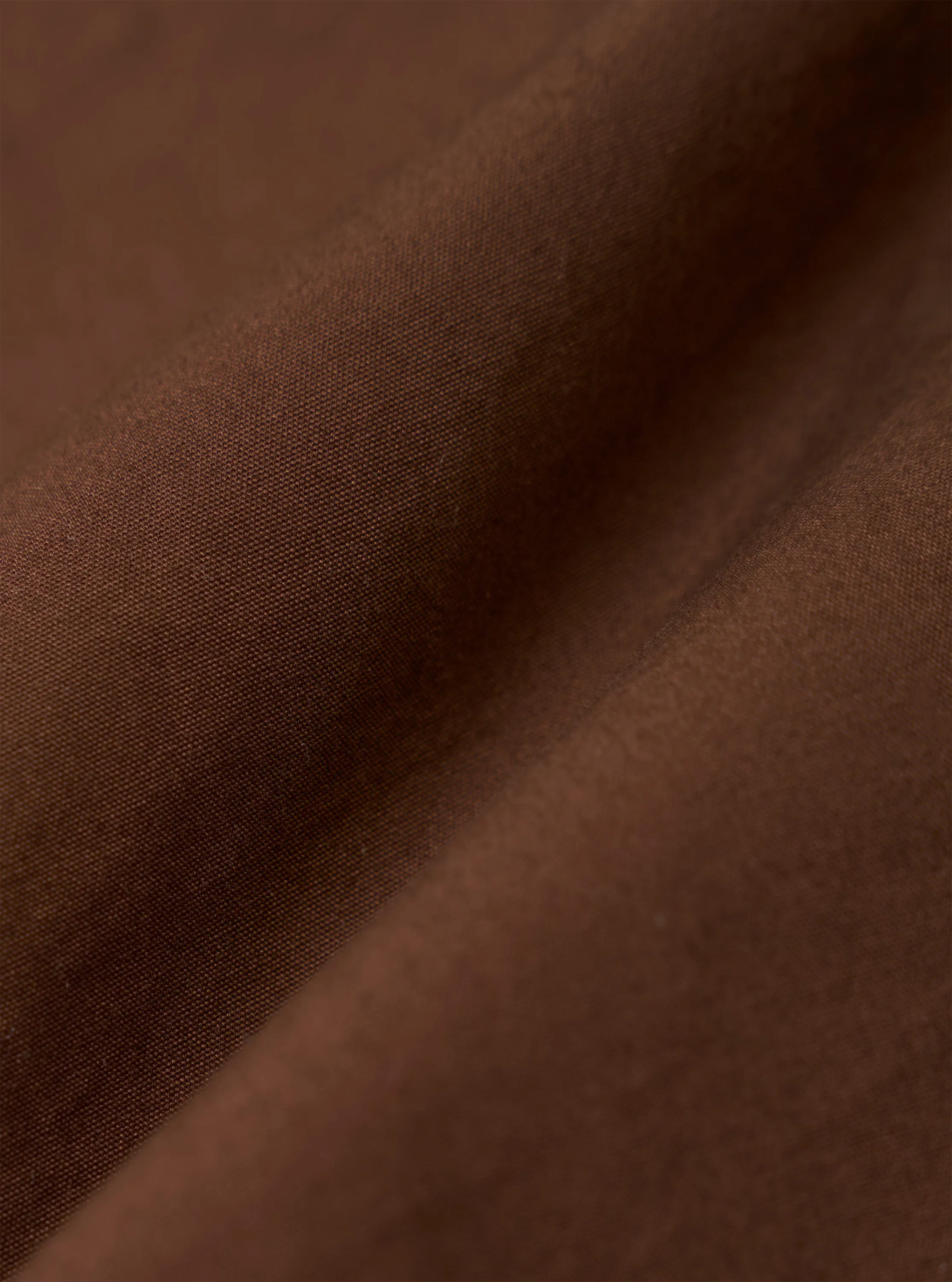 Brown Peached Poplin Bakers Overshirt sold by Universal Works product image thumbnail 2