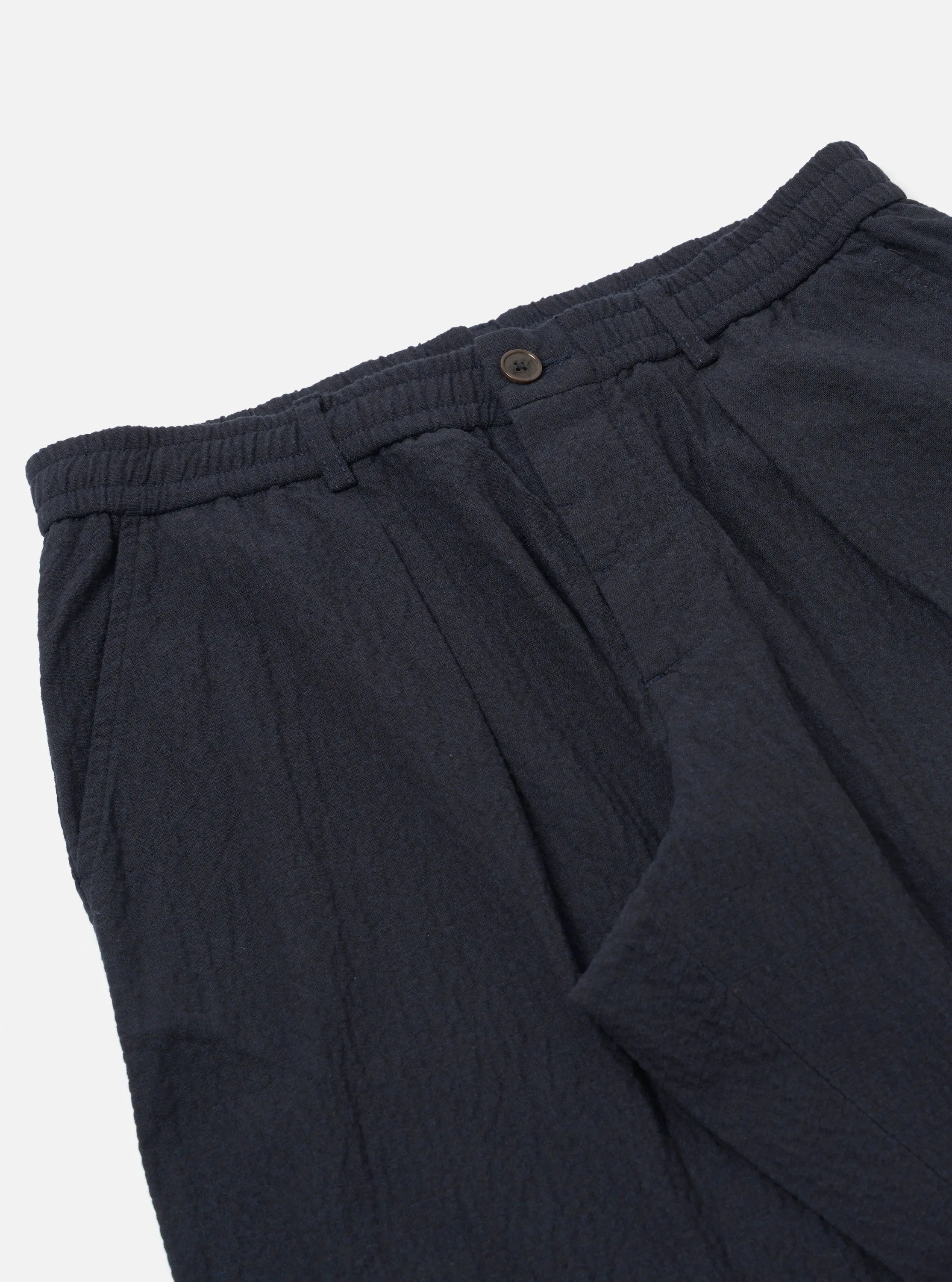 Dark Navy Ospina Cotton Oxford Pant sold by Universal Works product image thumbnail 4