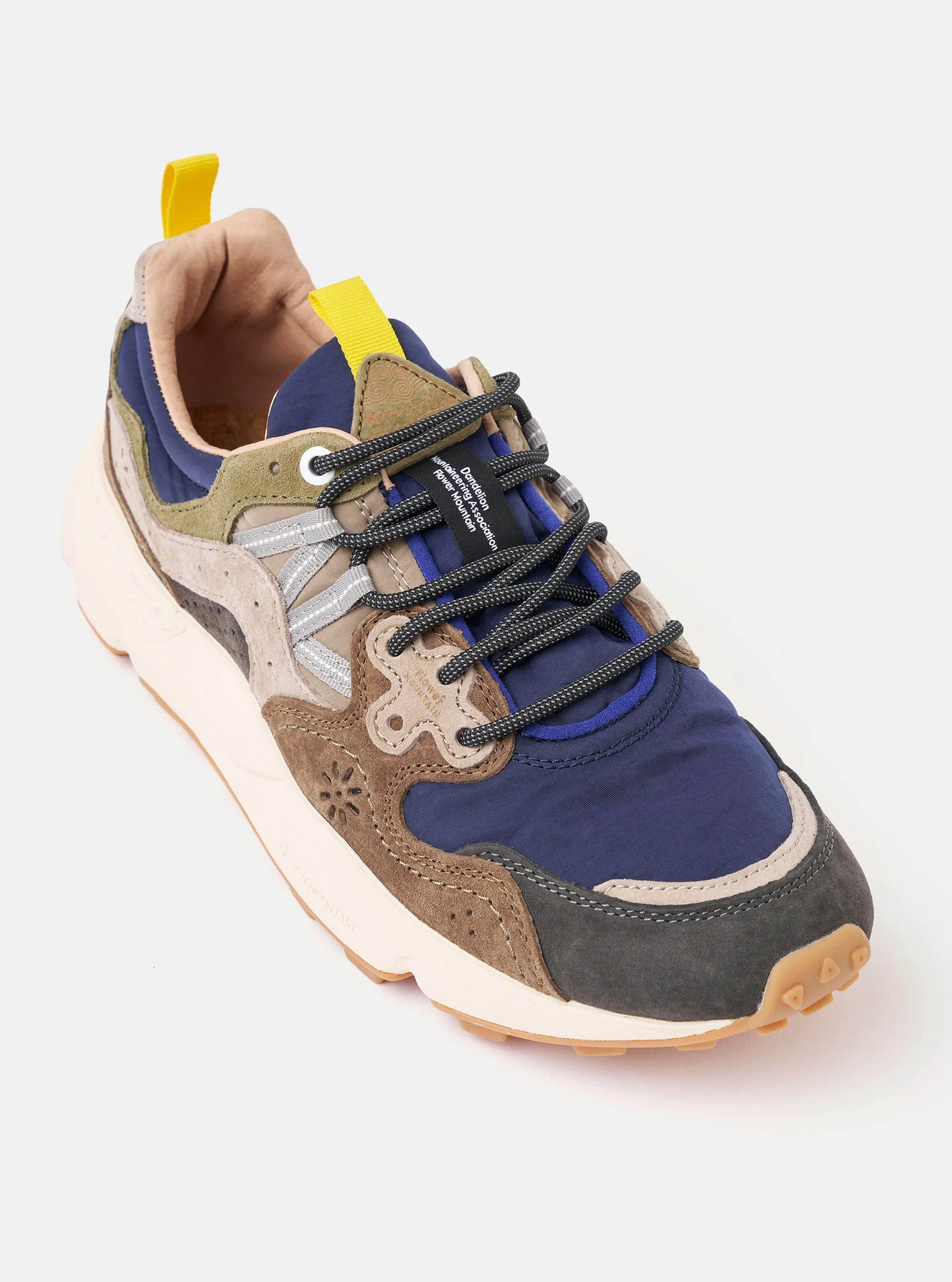 Flower Mountain Dark Grey/Brown Suede/Nylon Yamano 3 Man sold by Universal Works product image thumbnail 2