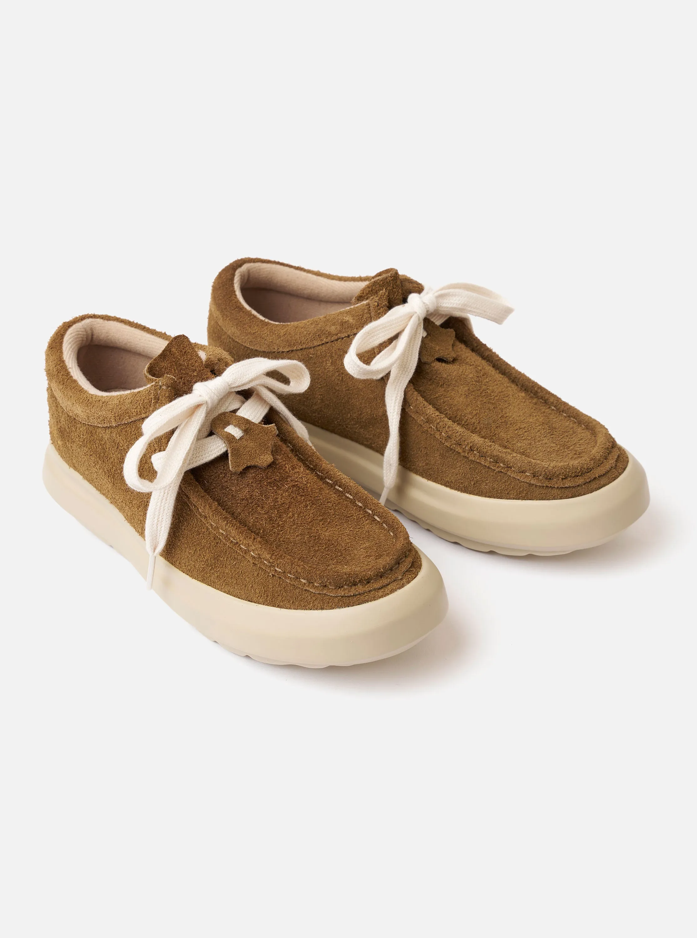 Wander etc. FD/08 in Tobacco/Off White Suede/Leather sold by Universal Works product image thumbnail 3