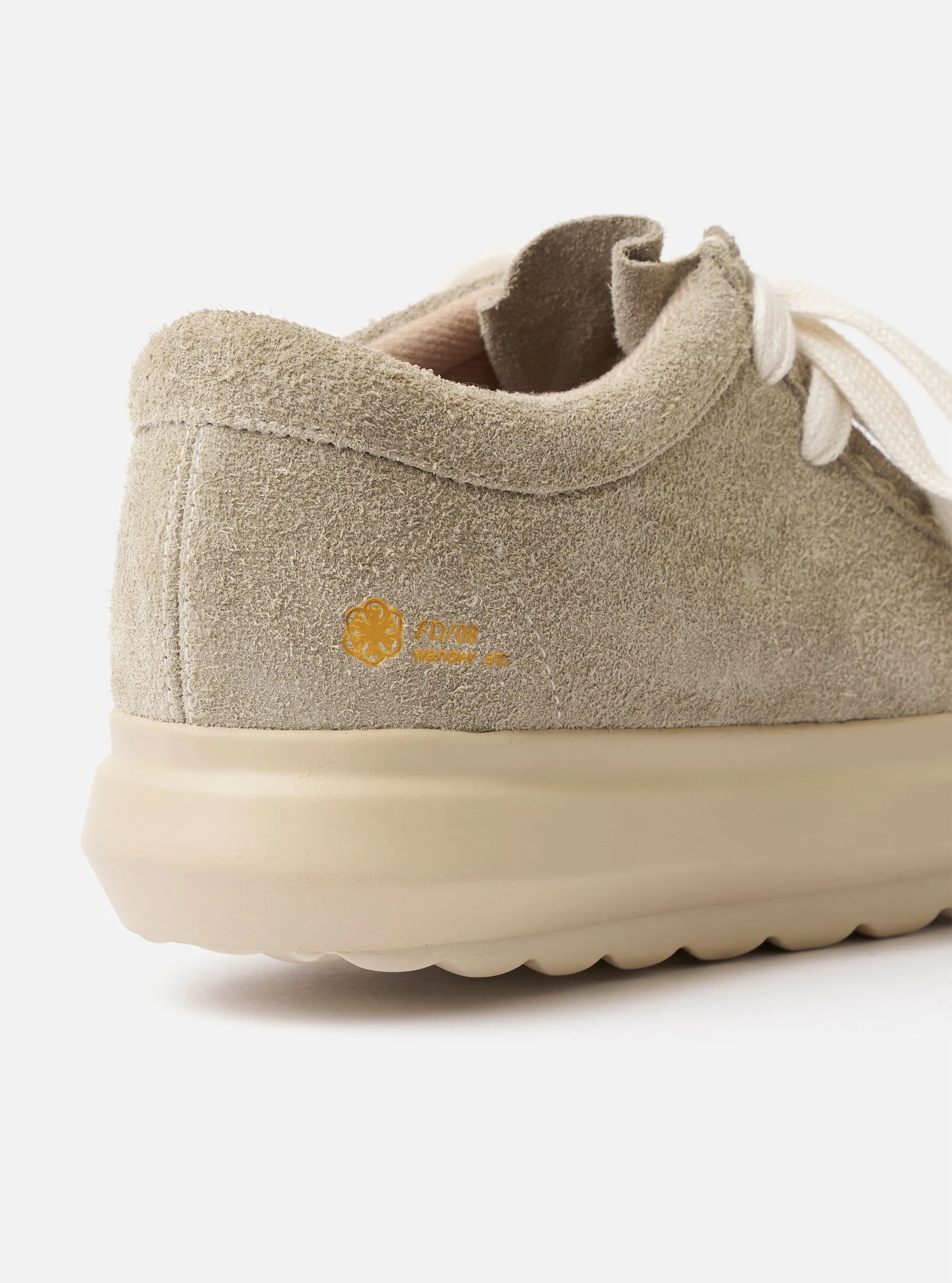 Wander etc. FD/08 in Dust/Off White Suede/Leather sold by Universal Works product image thumbnail 4