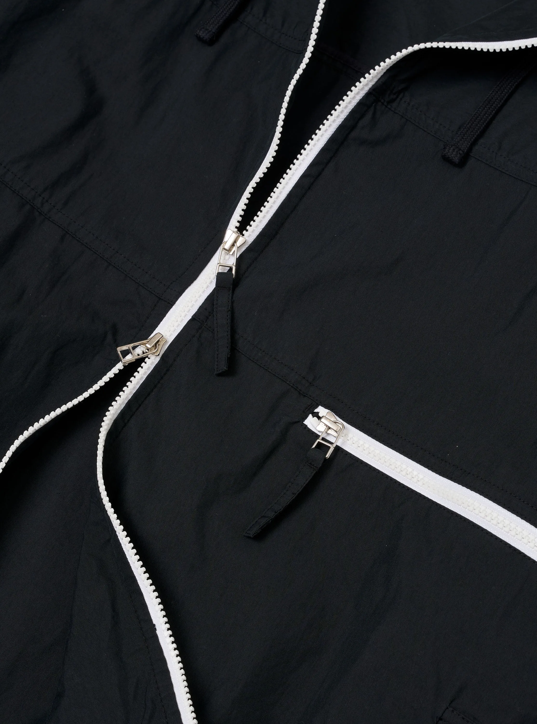 Navy Cotton Reycled Nylon Mix Daley Jacket sold by Universal Works product image thumbnail 5