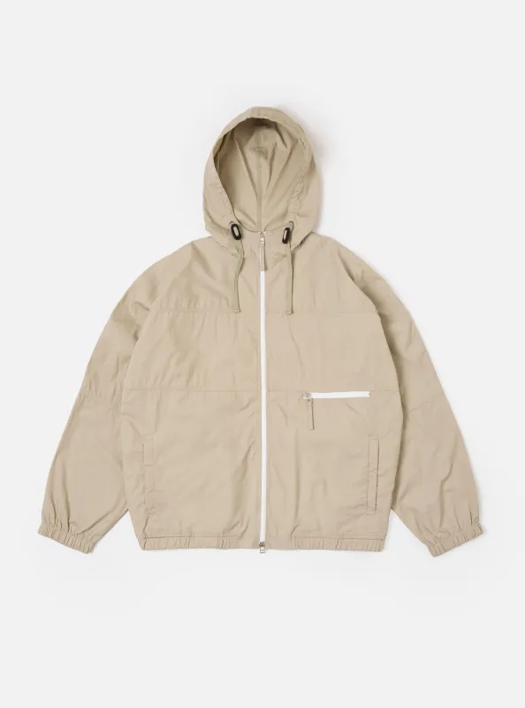 Sand Cotton Reycled Nylon Mix Daley Jacket sold by Universal Works