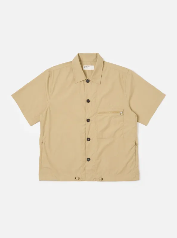 Sand Recycled Polytech Z Tech Overshirt sold by Universal Works