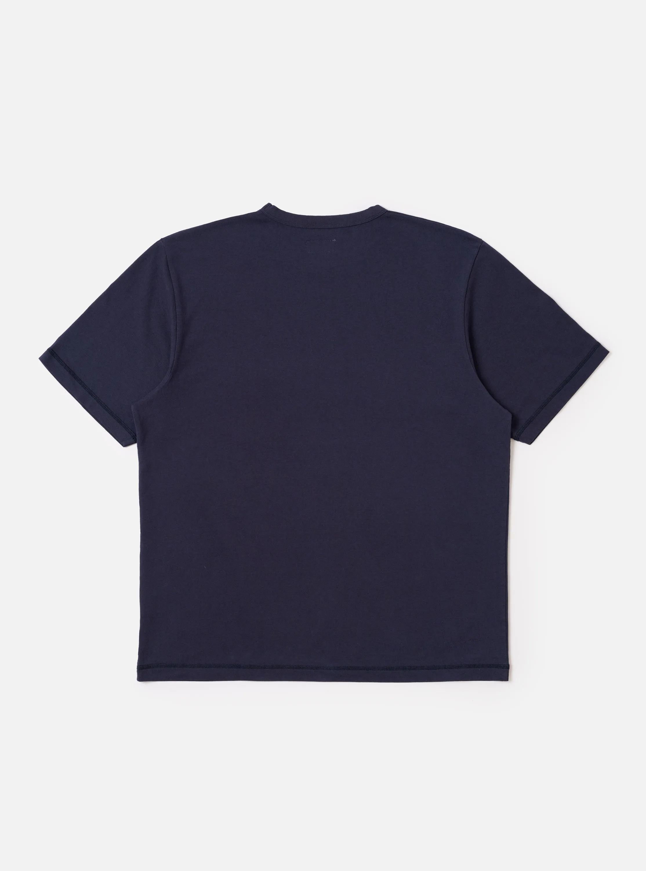 Navy Recycled/Bio Jersey Core Pocket Tee sold by Universal Works product image thumbnail 3