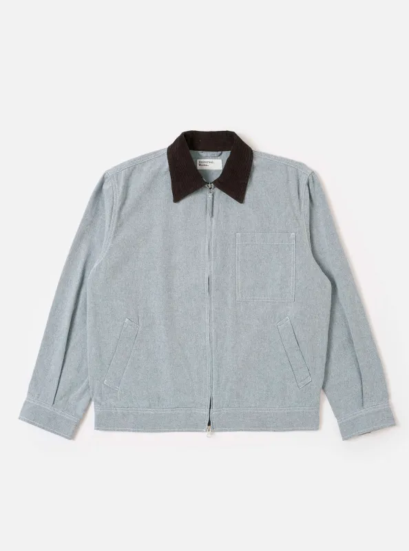 Light Indigo Jean Cloth Reworked Rose Bowl Jacket sold by Universal Works