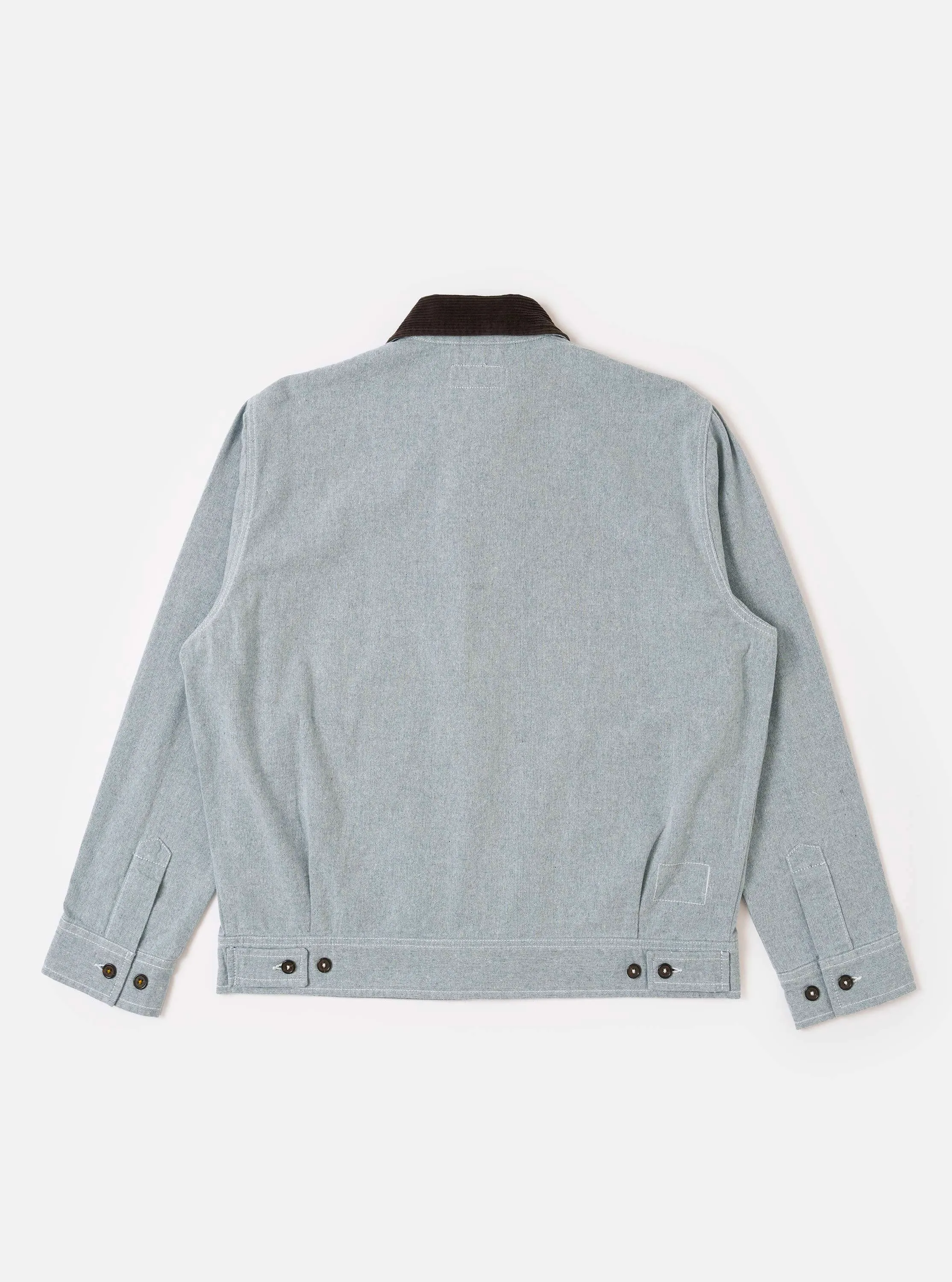 Light Indigo Jean Cloth Reworked Rose Bowl Jacket sold by Universal Works product image thumbnail 3