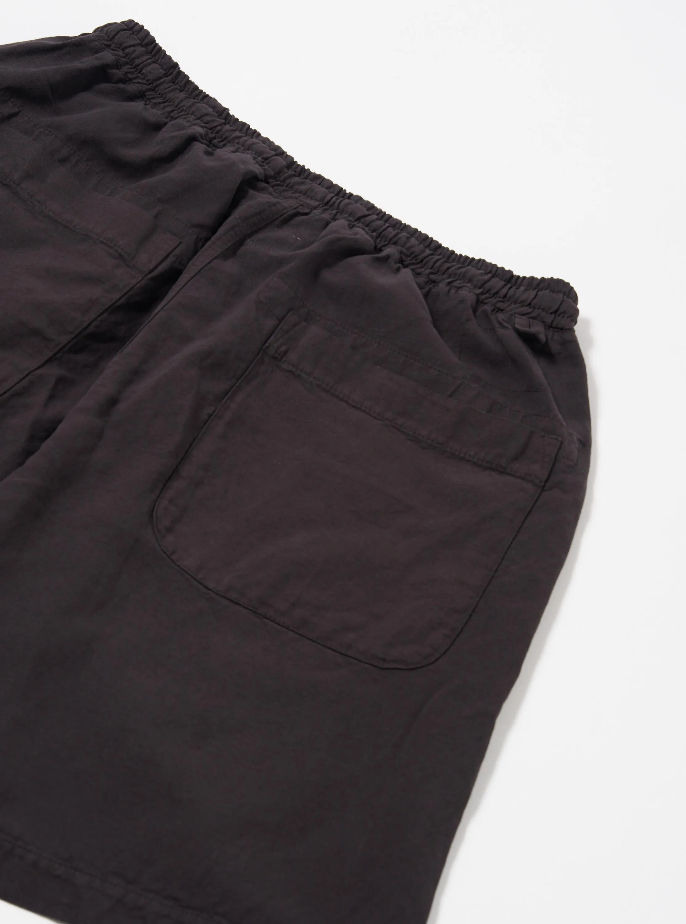 Licorice Lyo Linen Mix Simple Short sold by Universal Works product image thumbnail 4