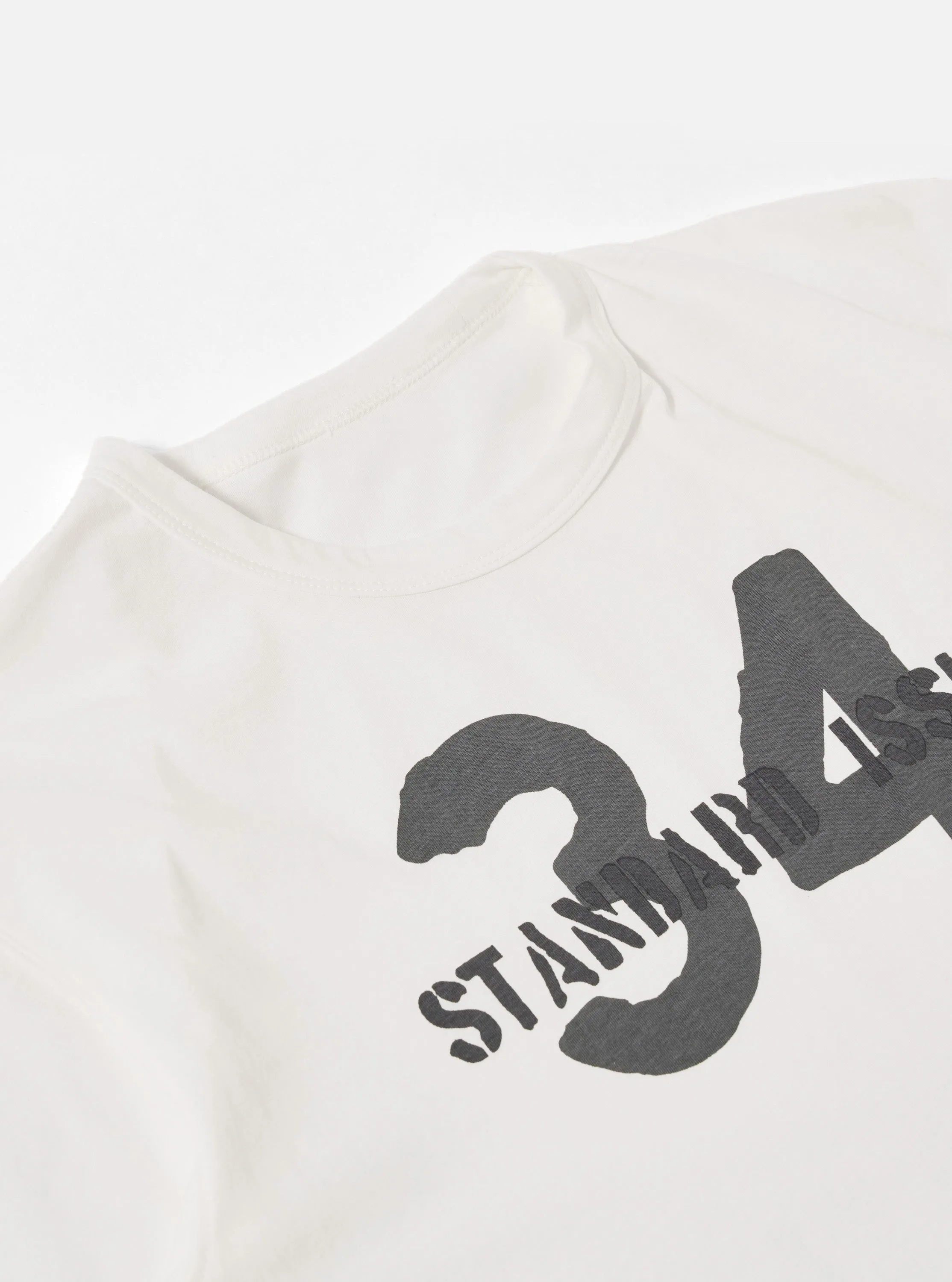Ecru Single Jersey 34 Printed Core Tee sold by Universal Works product image thumbnail 4