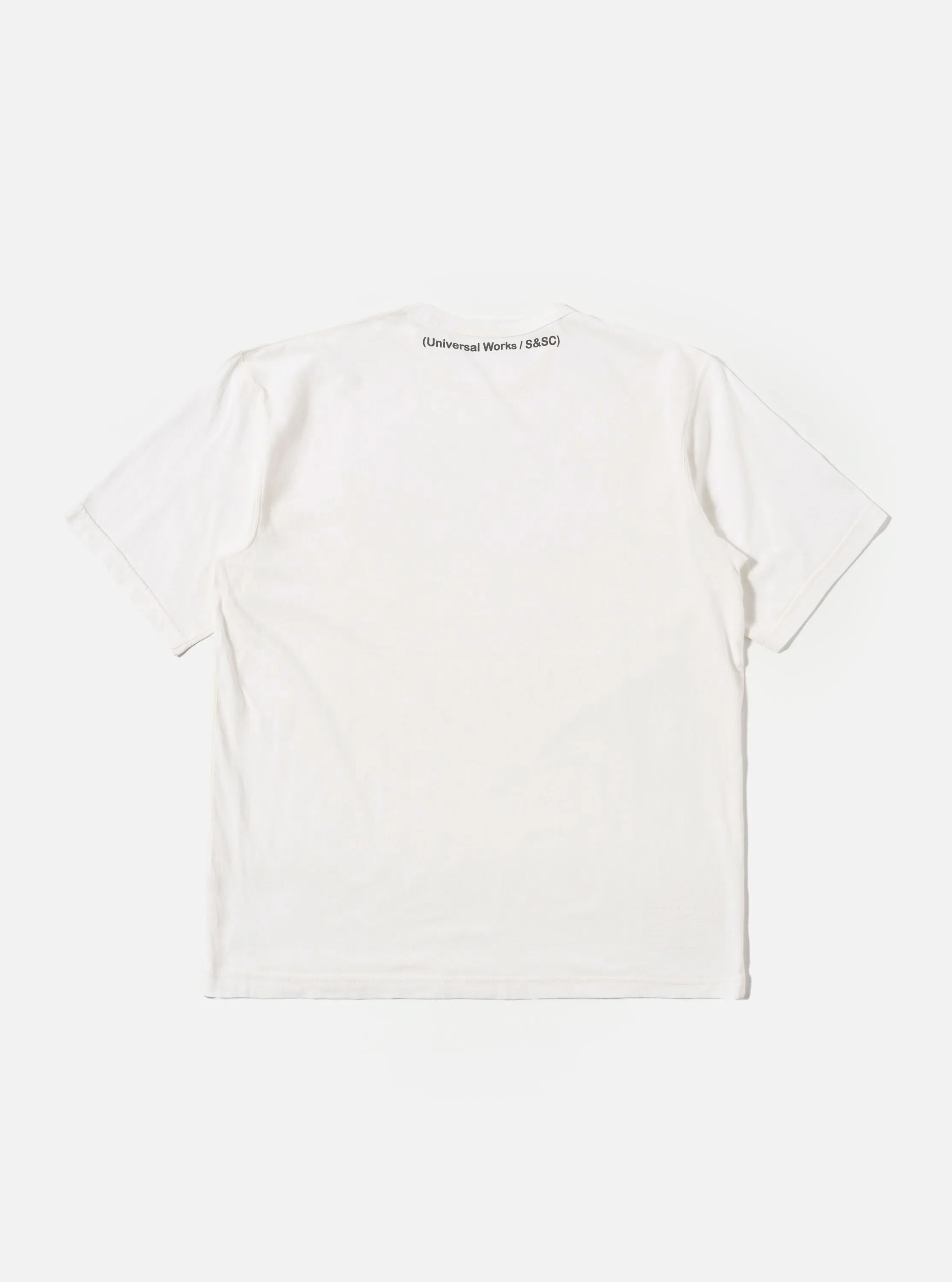 Ecru Single Jersey 34 Printed Core Tee sold by Universal Works product image thumbnail 3