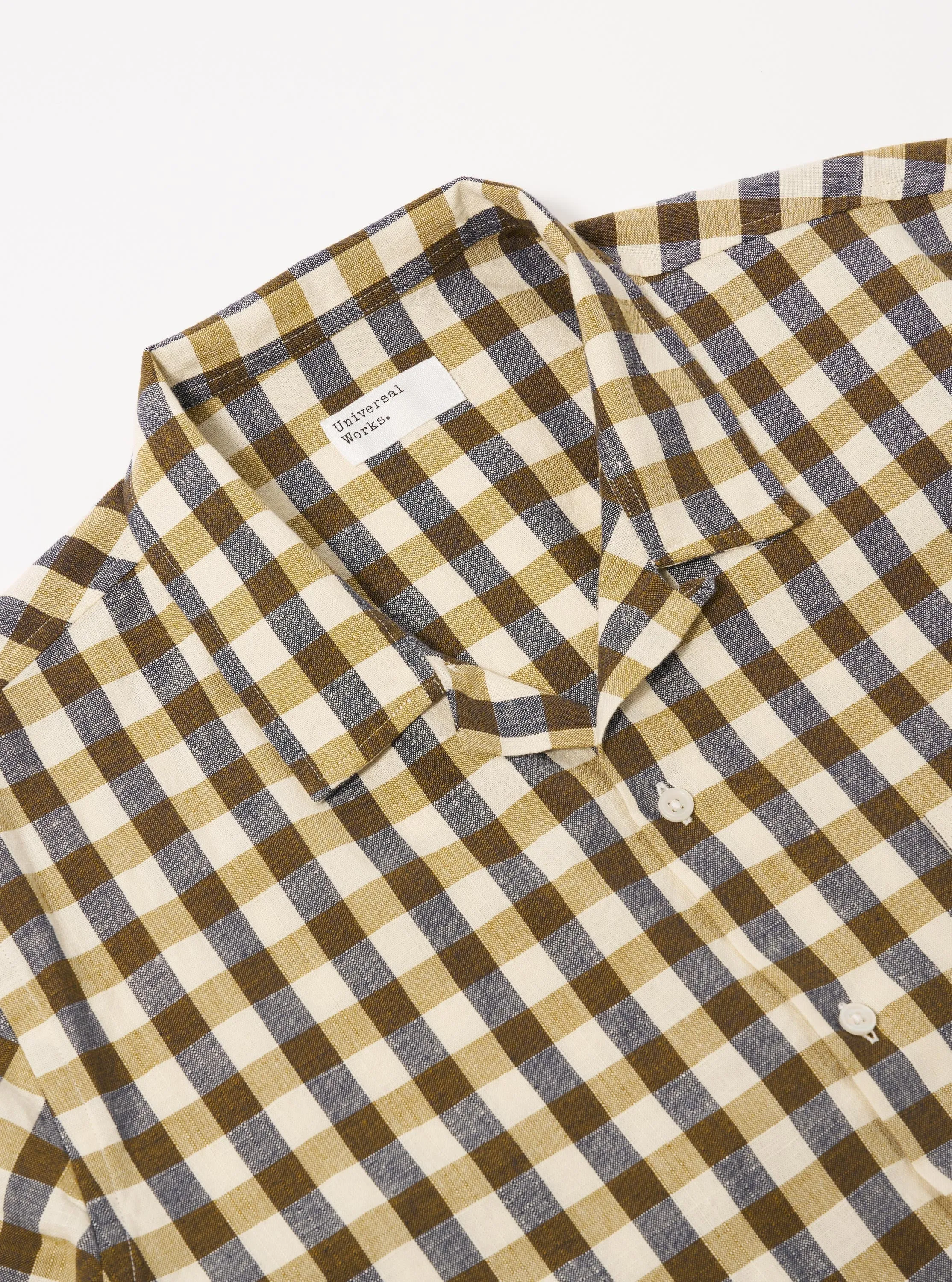 Olive Aberdeen Lincot Road Shirt sold by Universal Works product image thumbnail 4