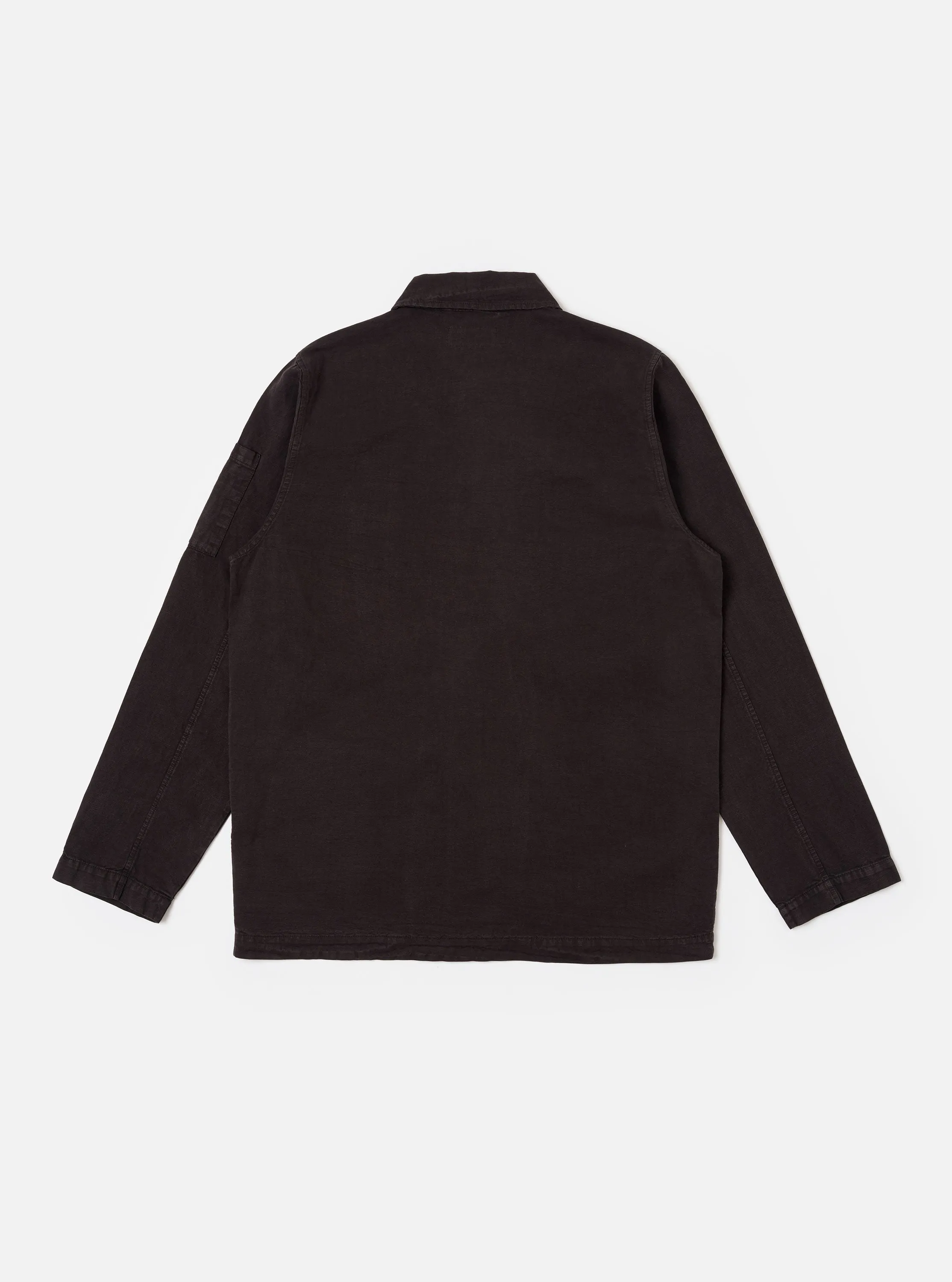 Licorice Lyo Linen Mix Coverall Jacket sold by Universal Works product image thumbnail 3