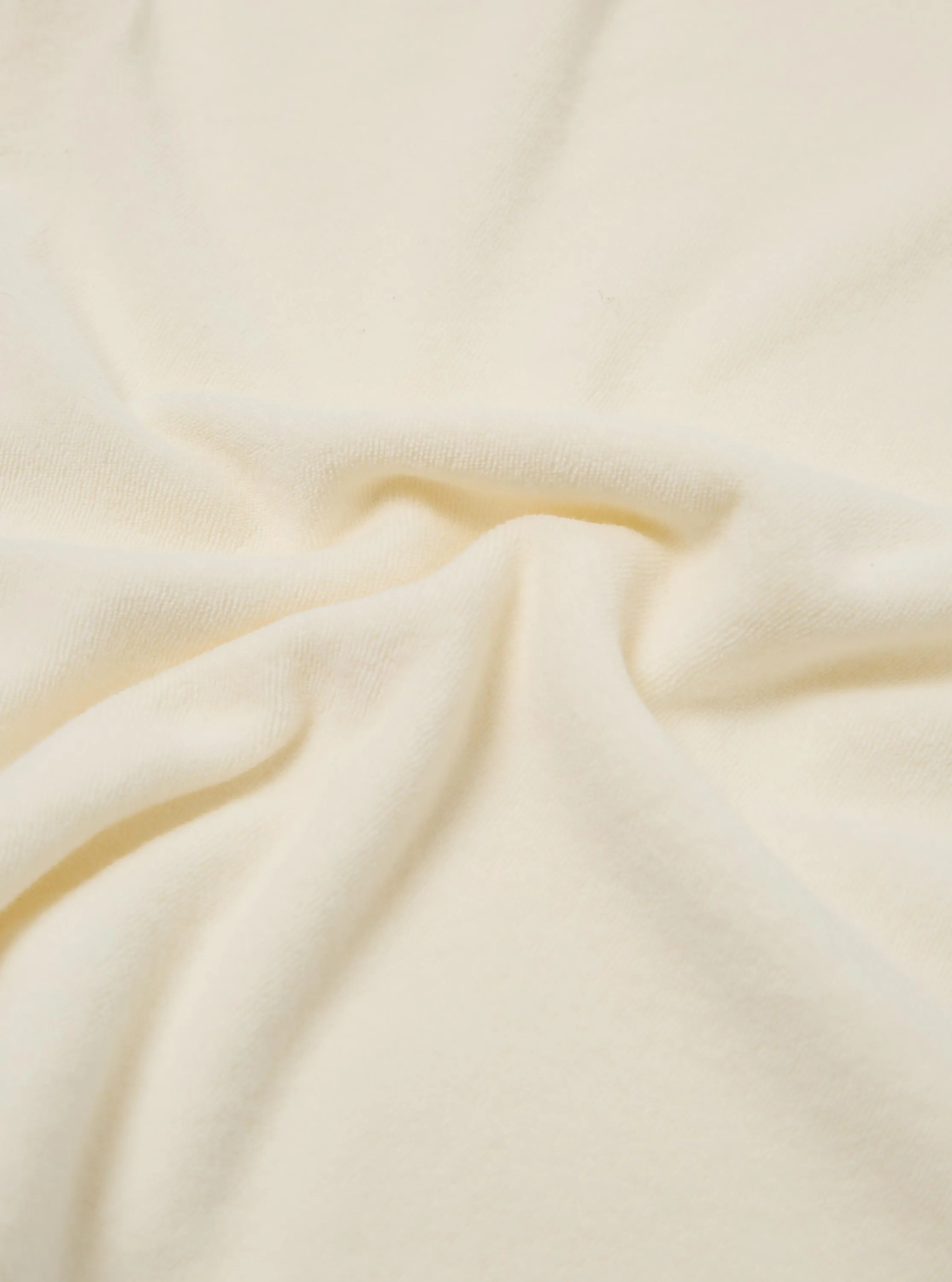 Ecru Light Weight Terry Newlyn Polo sold by Universal Works product image thumbnail 4