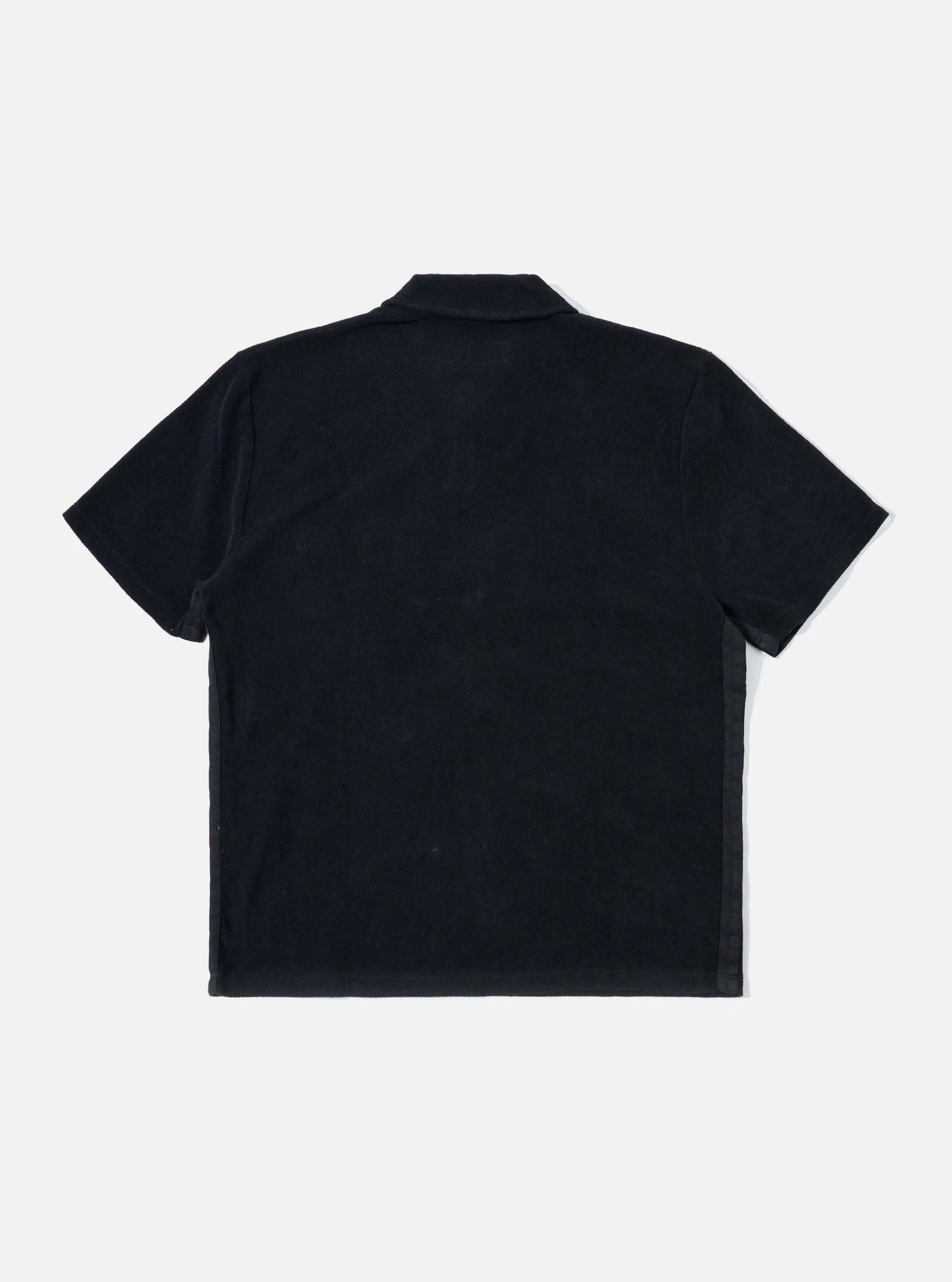 Black Light Weight Terry Newlyn Polo sold by Universal Works product image thumbnail 3