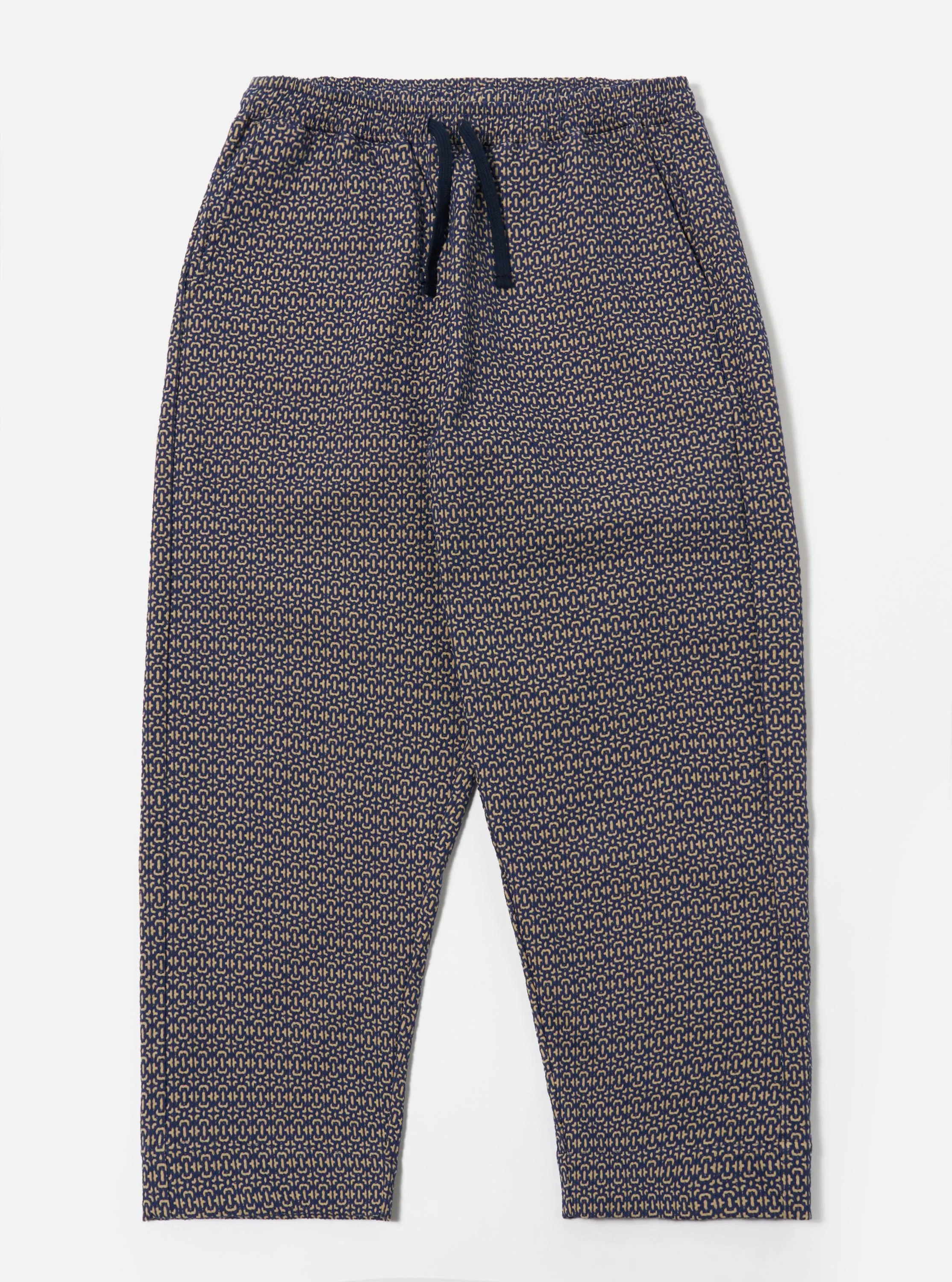 Navy Konos Cotton Judo Pant sold by Universal Works