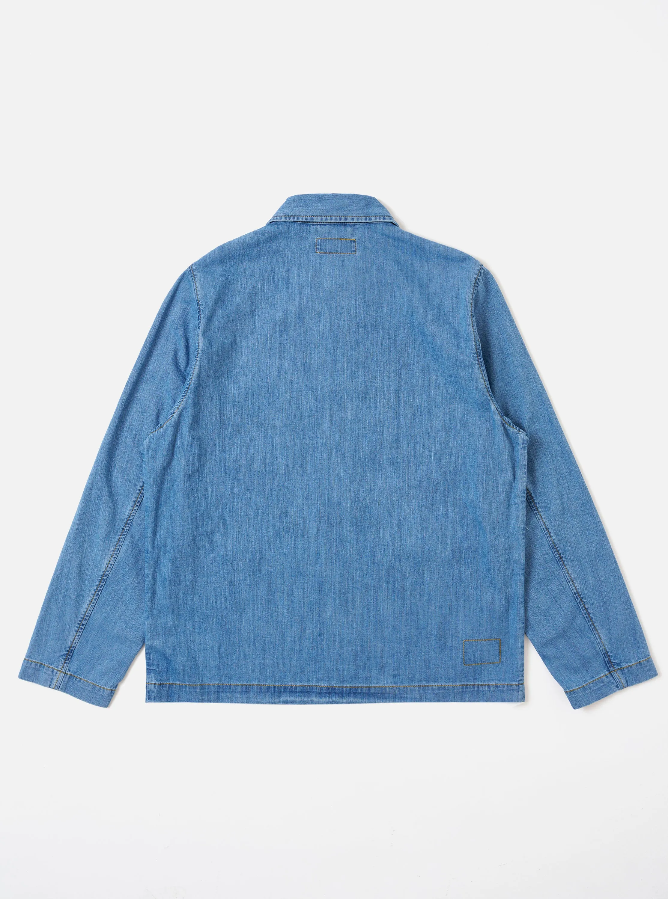 Washed Indigo 8oz Slub Denim Field Jacket sold by Universal Works product image thumbnail 3