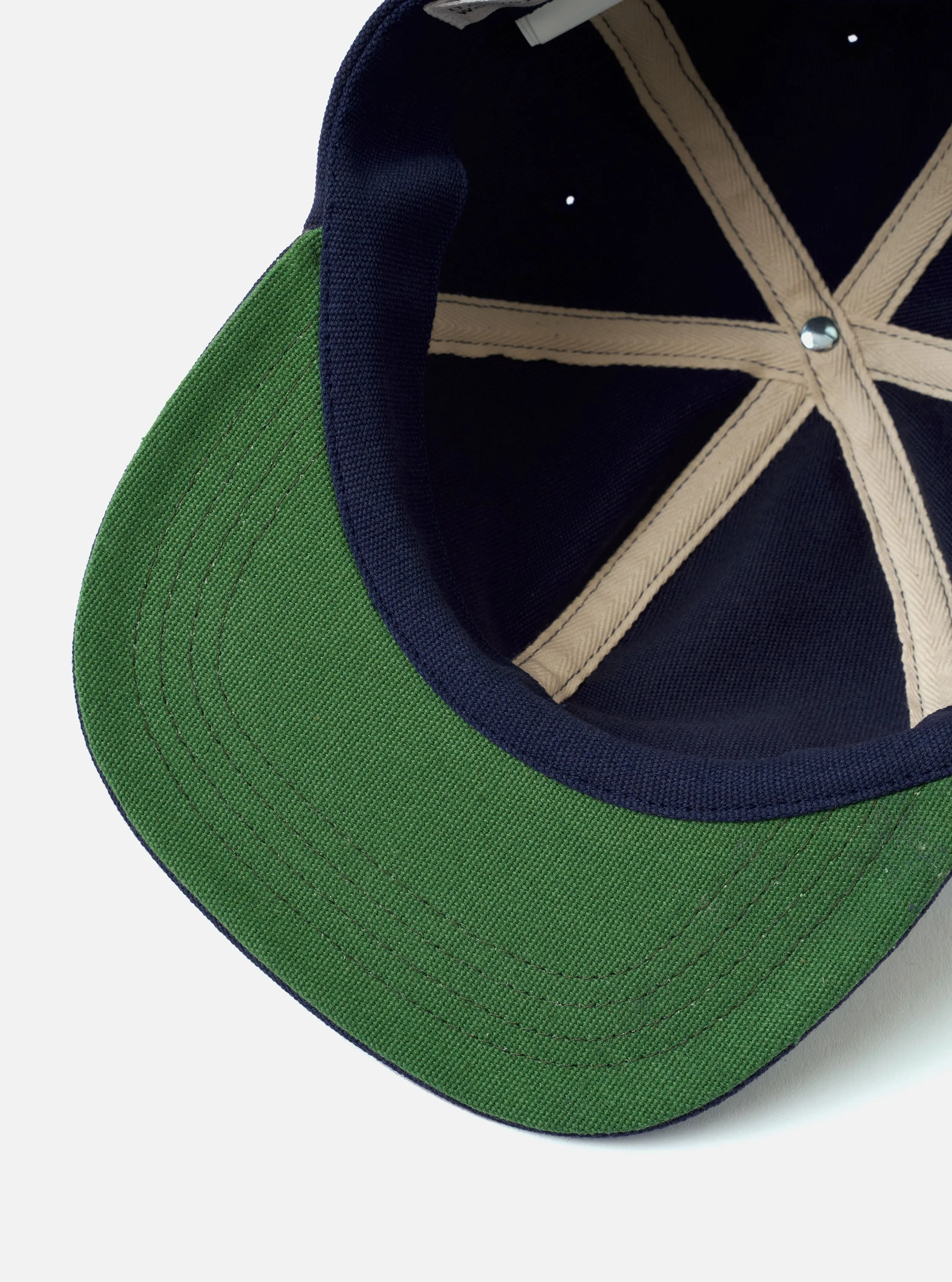 Navy Canvas Baseball Hat sold by Universal Works product image thumbnail 4