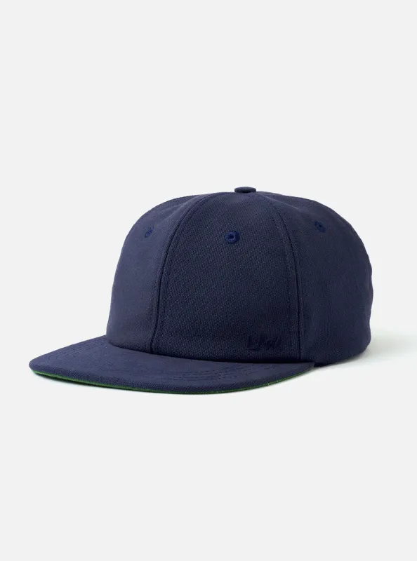 Navy Canvas Baseball Hat sold by Universal Works