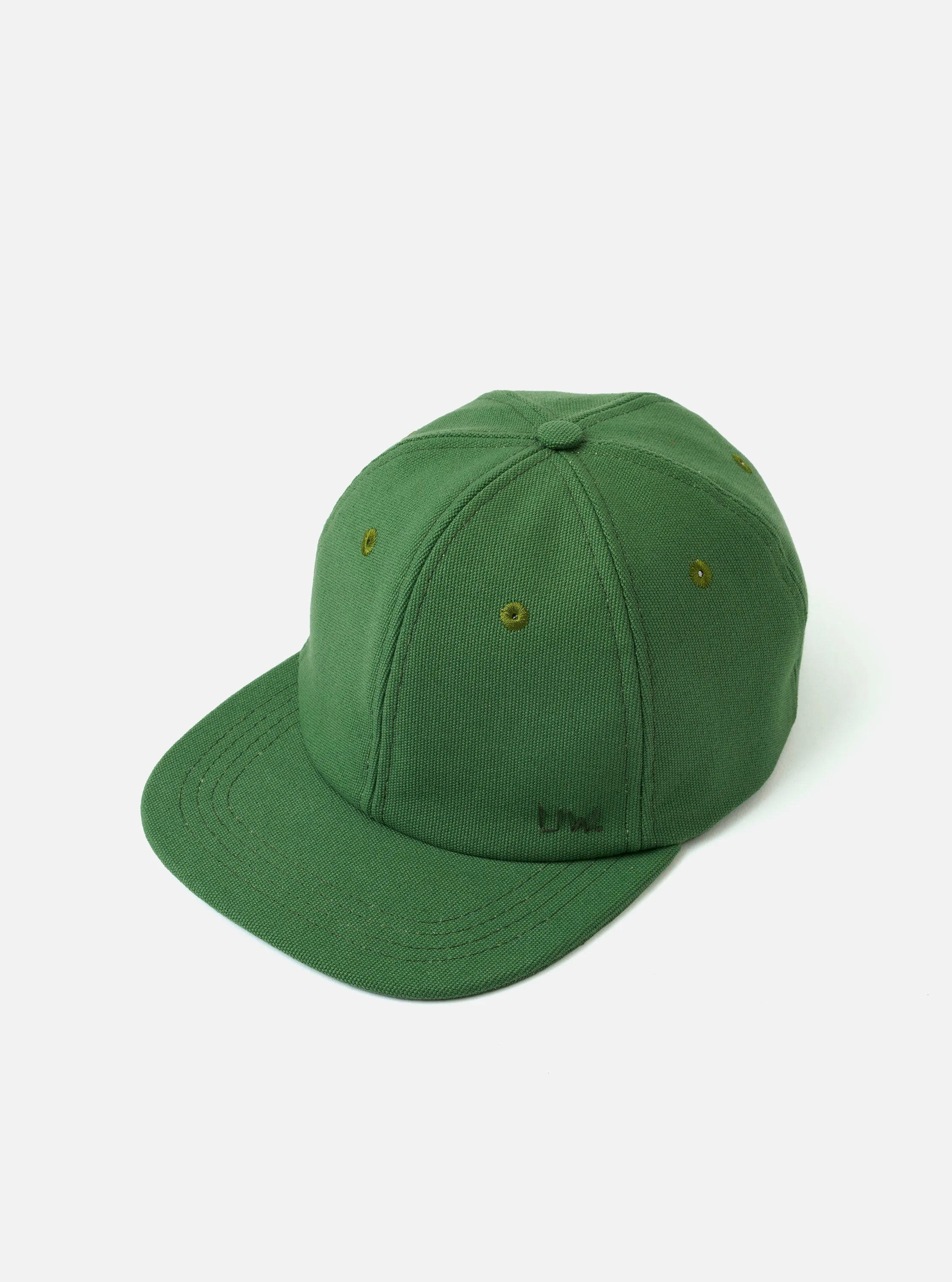 Green Canvas Baseball Hat sold by Universal Works product image thumbnail 3