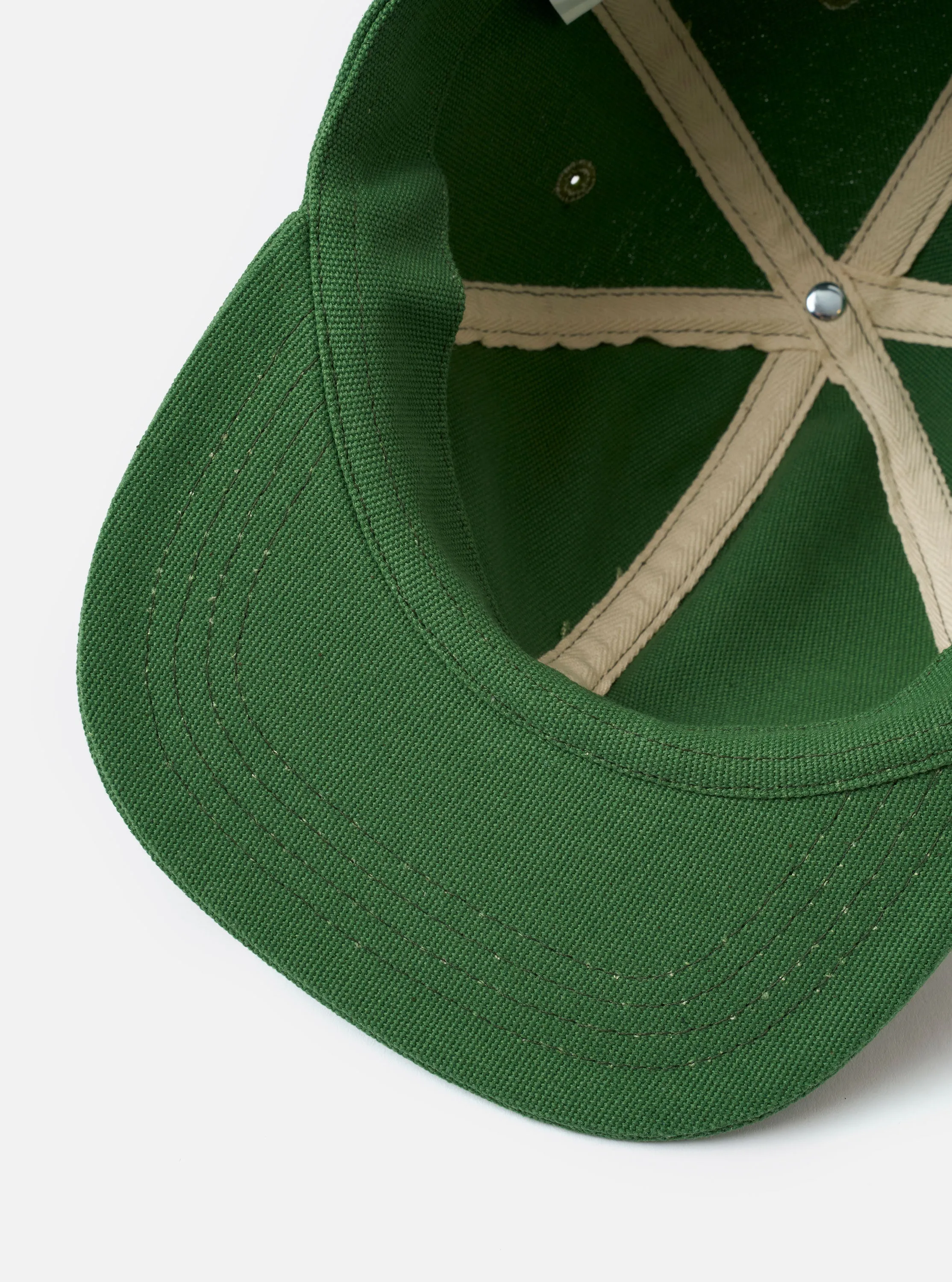Green Canvas Baseball Hat sold by Universal Works product image thumbnail 4