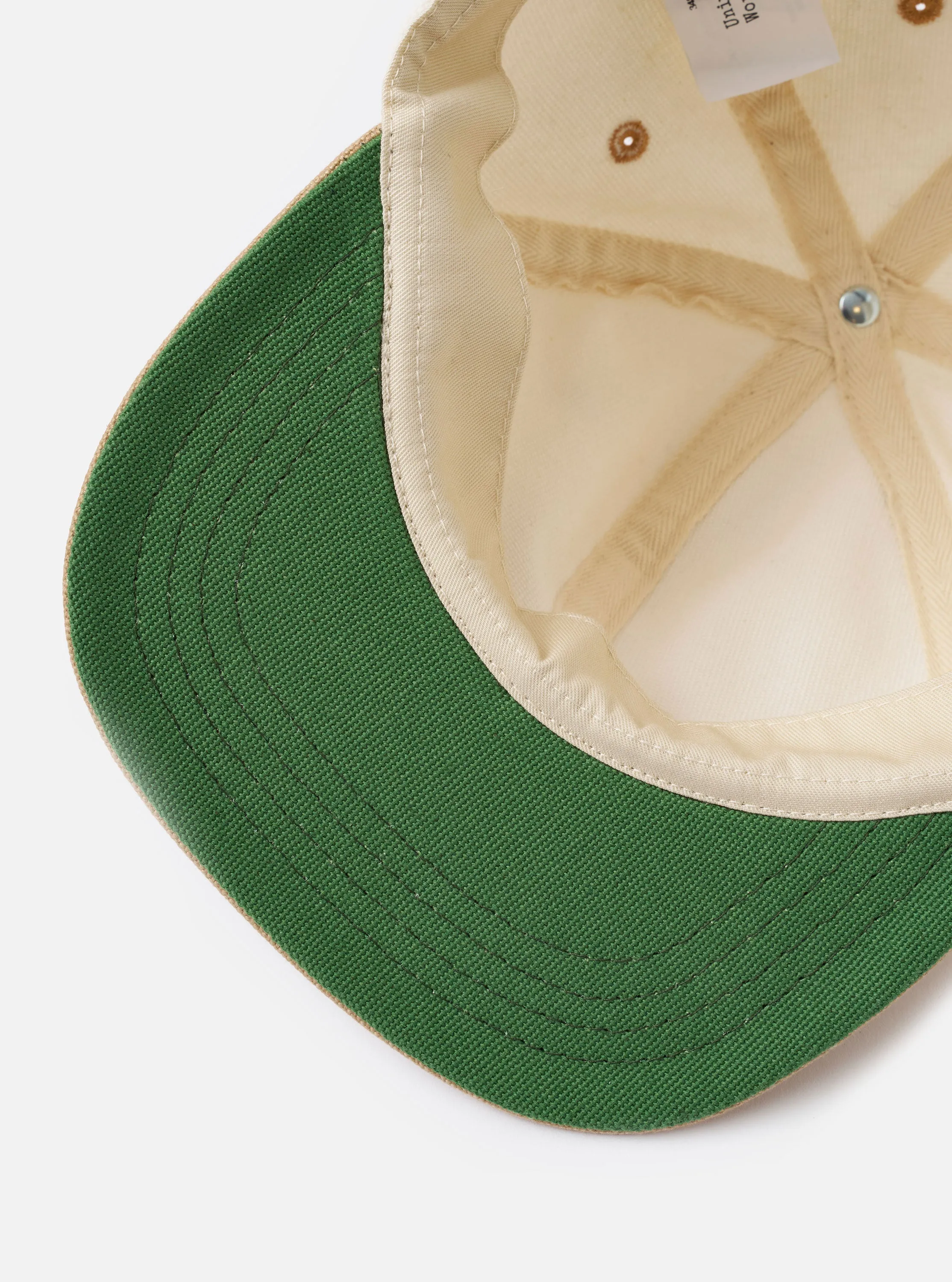 Ecru/Sand Canvas Baseball Hat sold by Universal Works product image thumbnail 4