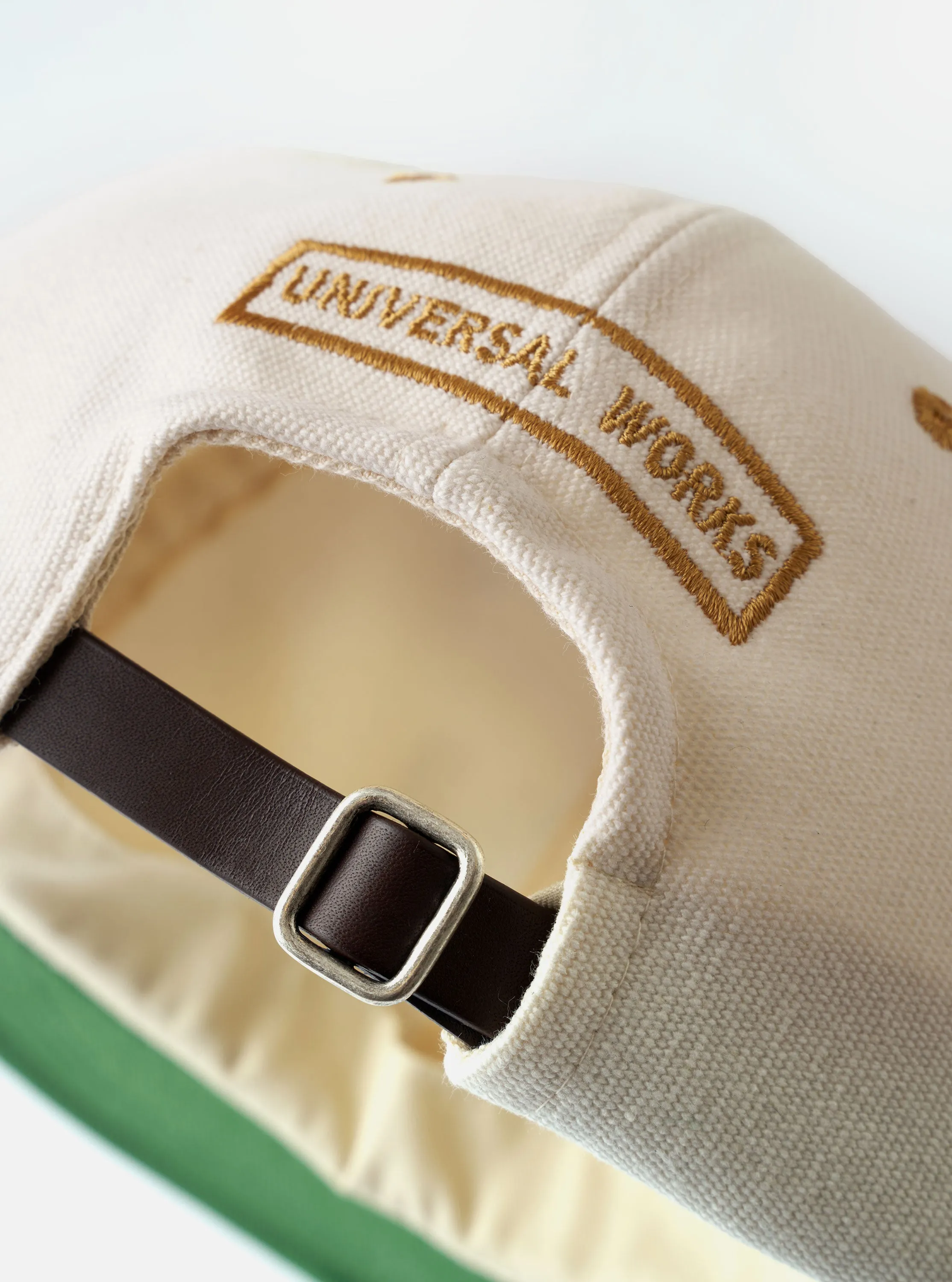 Ecru/Sand Canvas Baseball Hat sold by Universal Works product image thumbnail 5