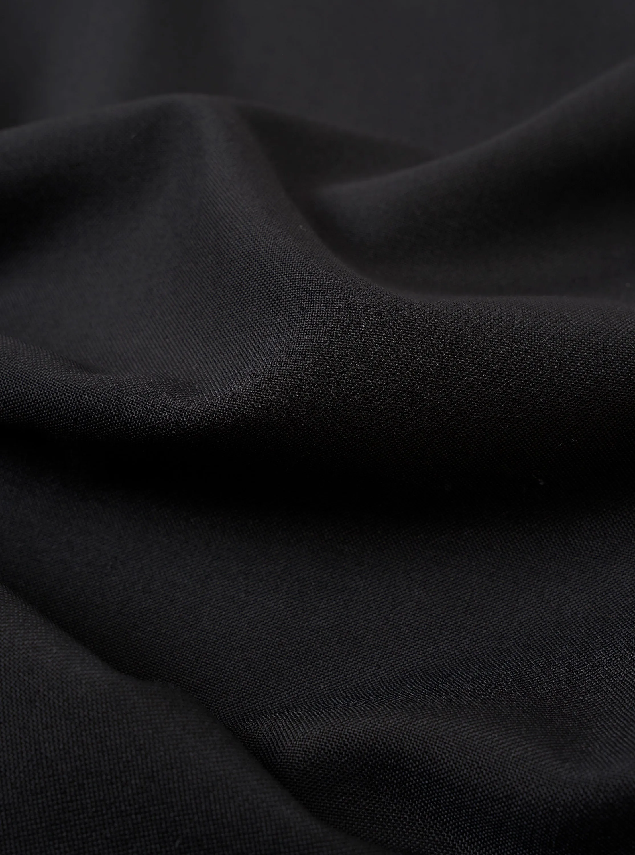 Black Tropical Suiting Travail Overshirt sold by Universal Works product image thumbnail 2