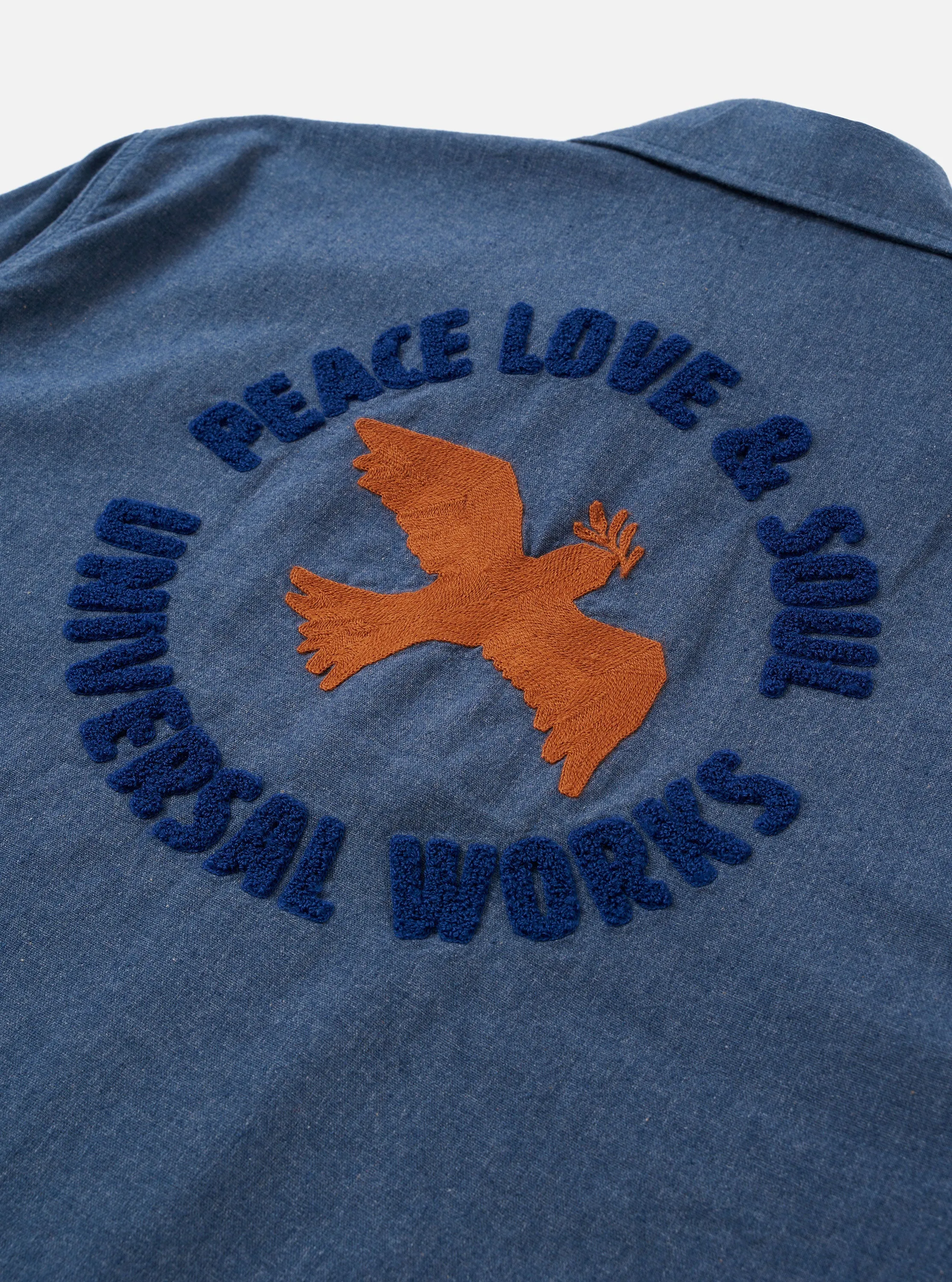 Blue Sintra Recycled Cotton Head Coach Jacket sold by Universal Works product image thumbnail 2