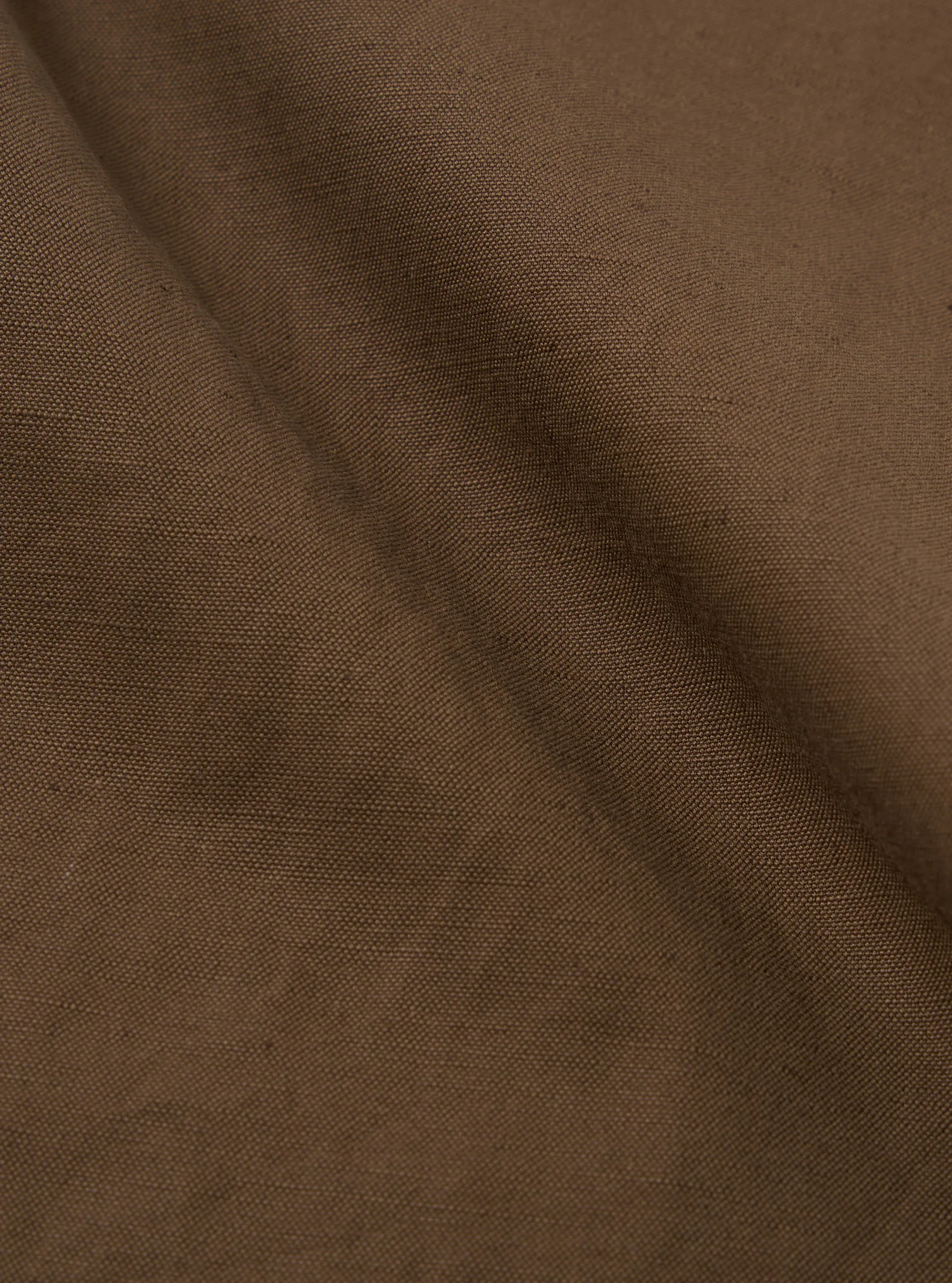 Khaki Linen Slub Weave Military Chino sold by Universal Works product image thumbnail 2