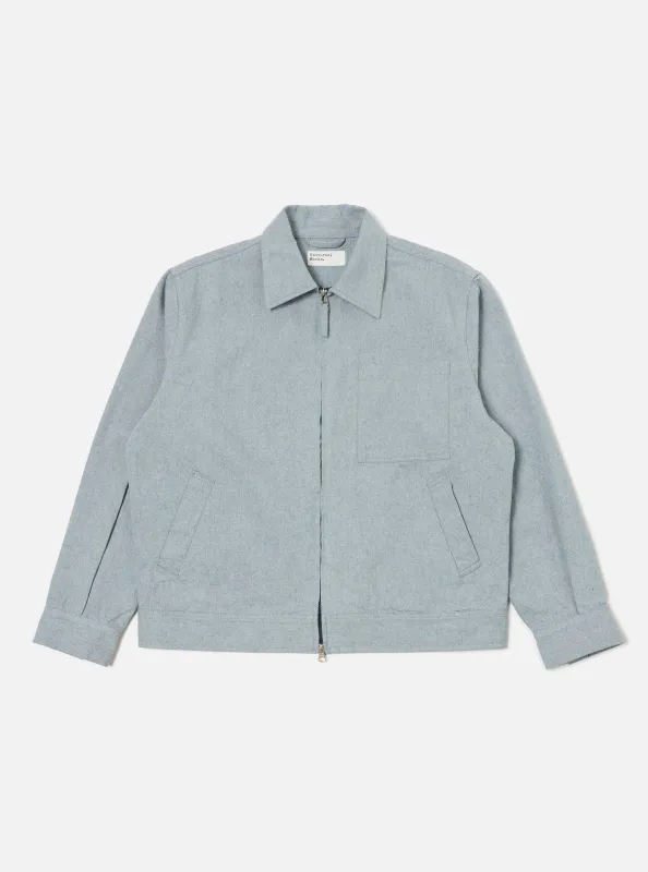 Indigo Reworked Jean Cloth Rose Bowl Jacket sold by Universal Works