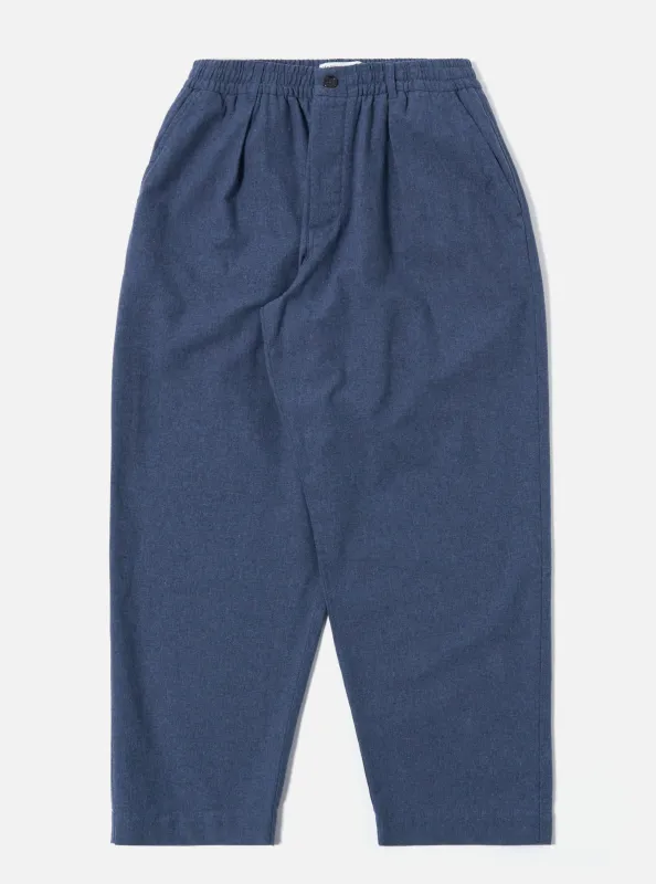 Blue Sintra Recycled Cotton Oxford Pant made by Universal Works
