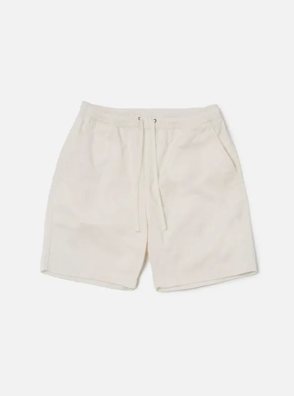 Ecru Twill Beach Short sold by Universal Works