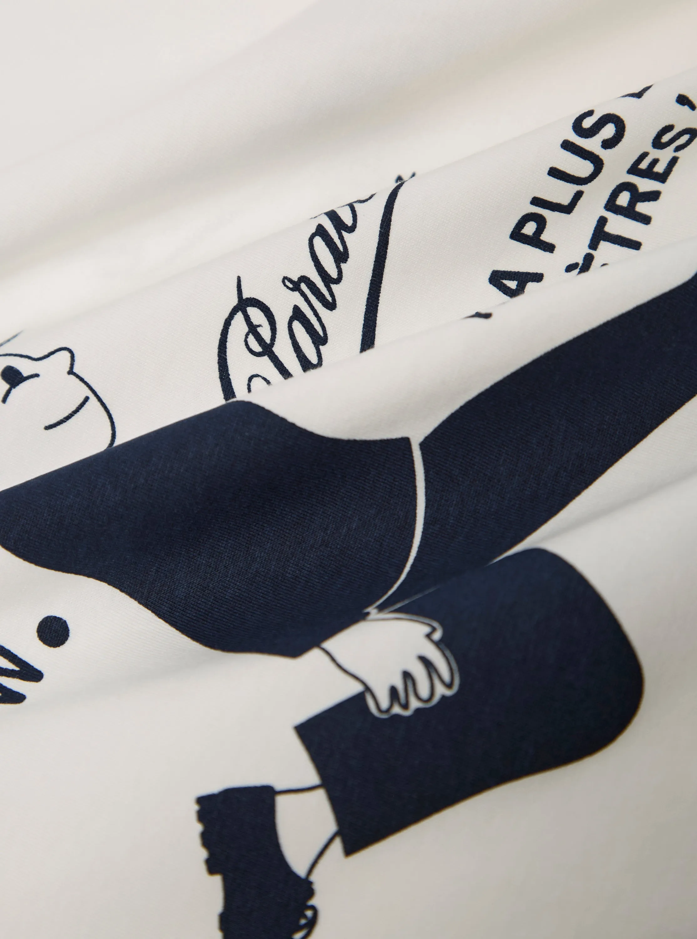 Paraboot x Universal Works Ecru Single Jersey Print Tee sold by Universal Works product image thumbnail 4