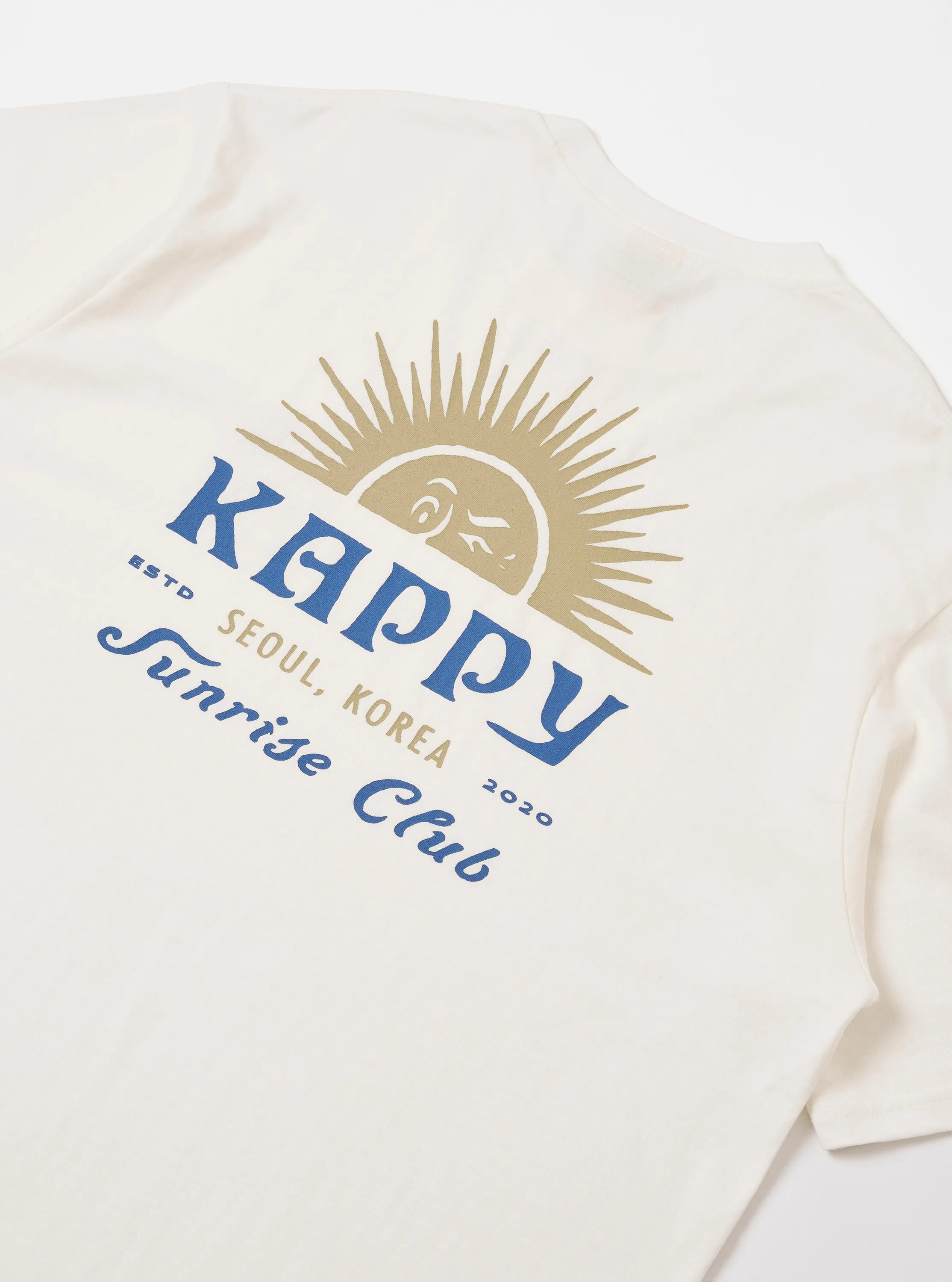 Kappy White Sunny Wink Half Tee sold by Universal Works product image thumbnail 5