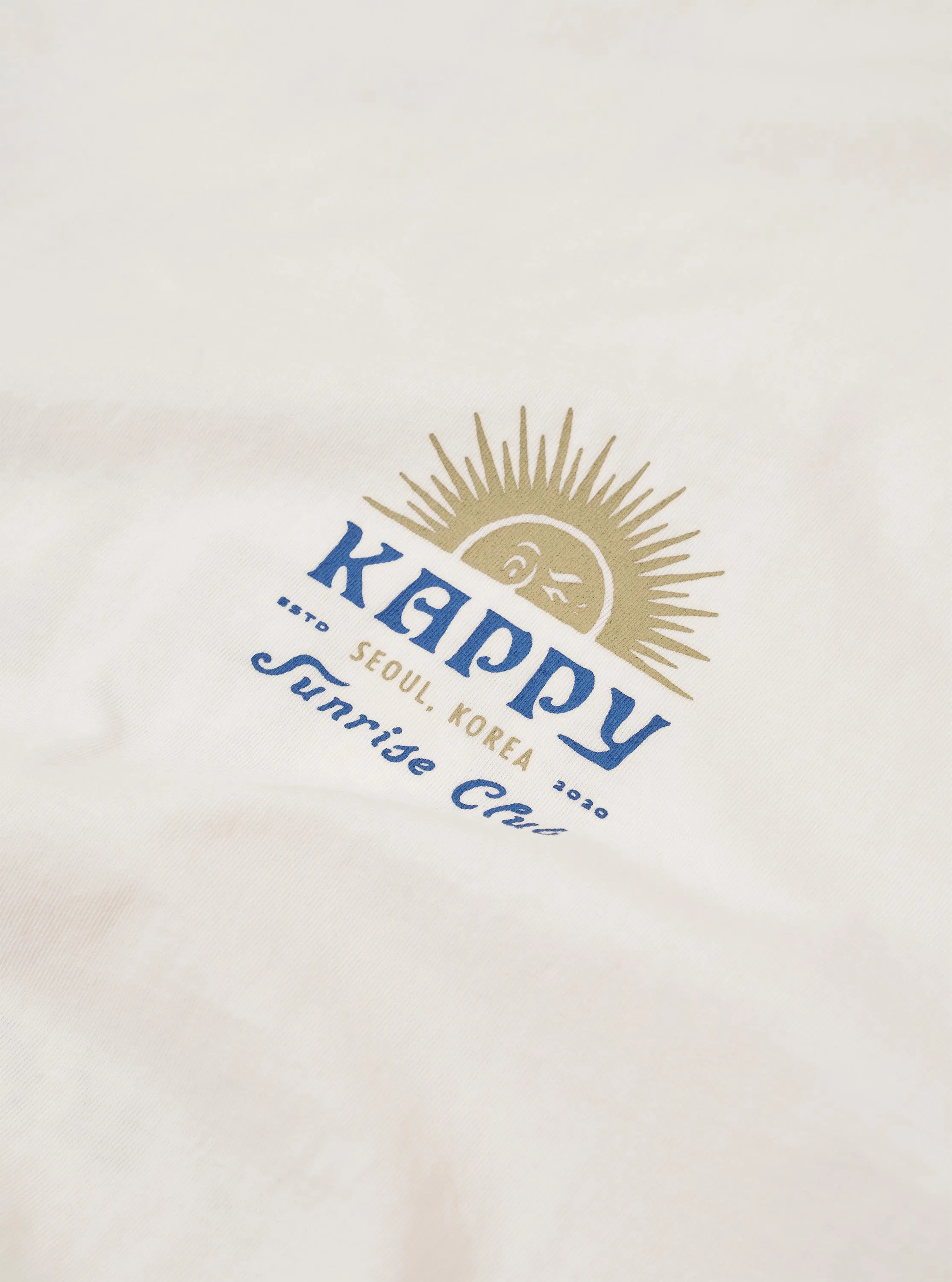 Kappy White Sunny Wink Half Tee sold by Universal Works product image thumbnail 2