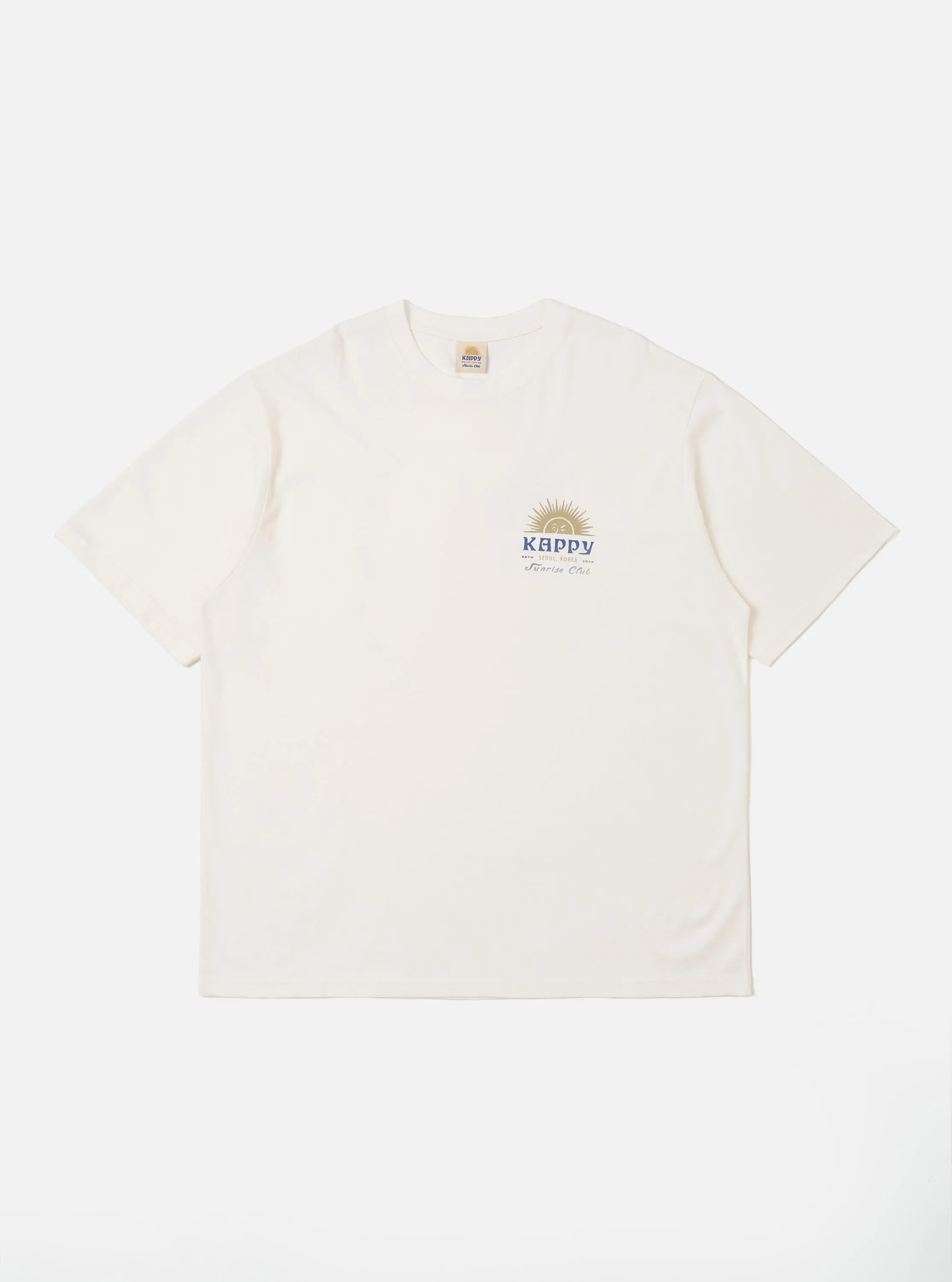 Kappy White Sunny Wink Half Tee sold by Universal Works product image thumbnail 3