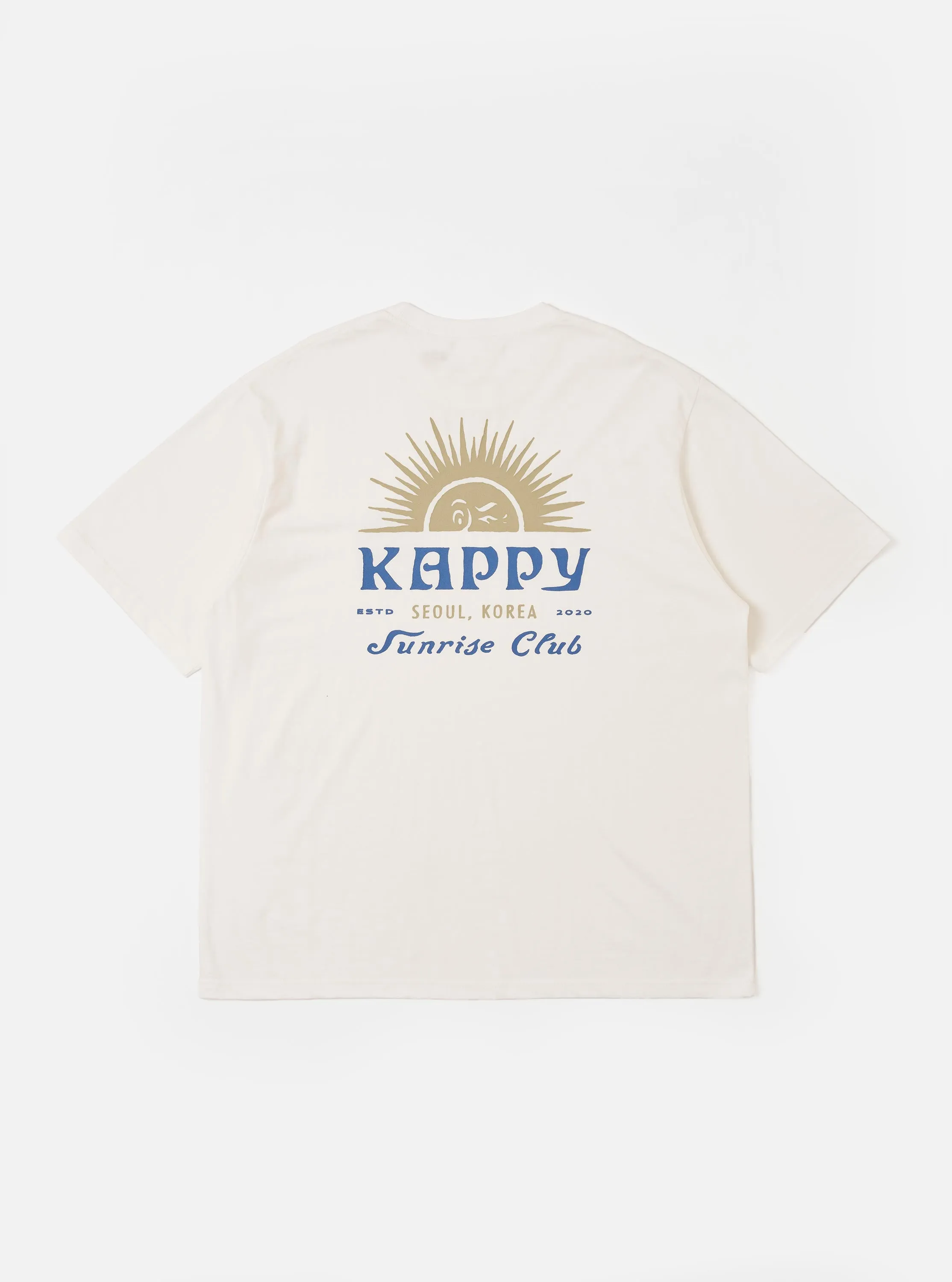 Kappy White Sunny Wink Half Tee sold by Universal Works product image thumbnail 4