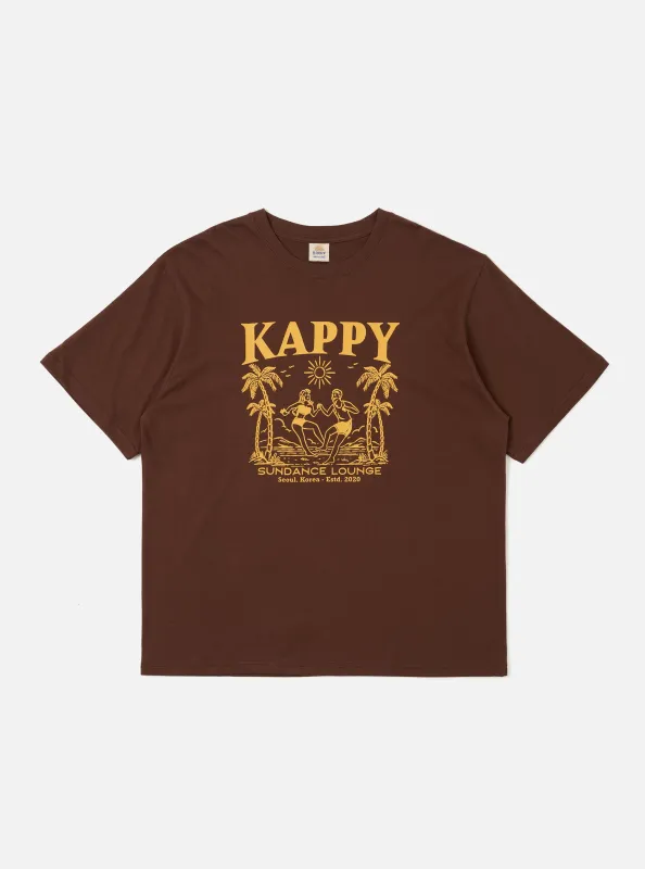 Kappy Brown Sundance Lounge Half Tee made by Kappy