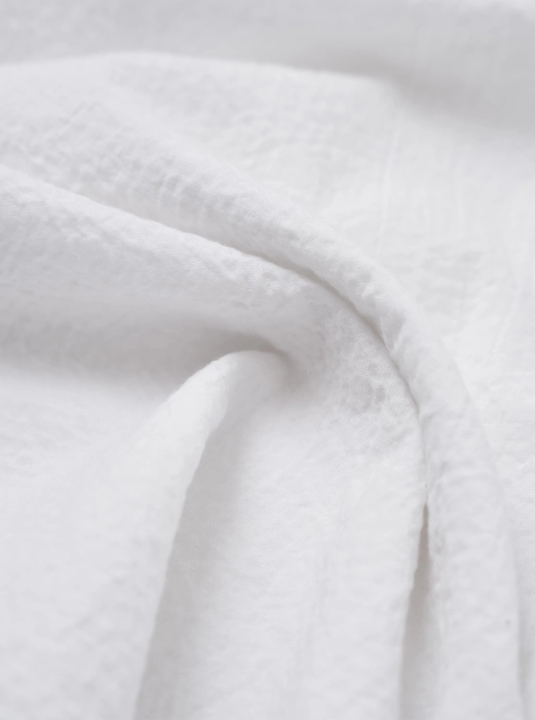 White Seersucker Double Lucky Shirt sold by Universal Works product image thumbnail 2